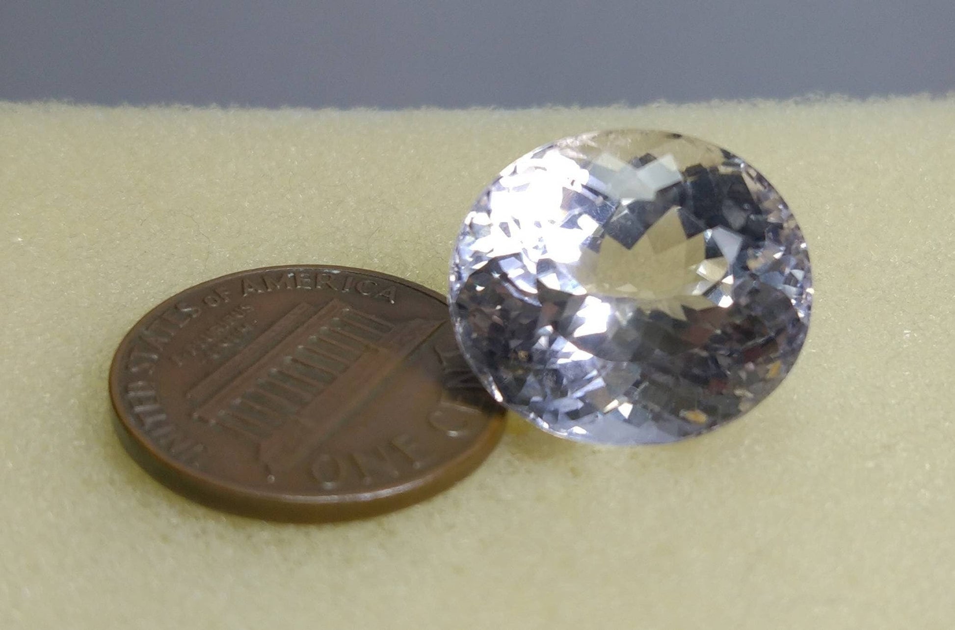 ARSAA GEMS AND MINERALSNatural fine quality beautiful 21 carats oval shape faceted kunzite gem - Premium  from ARSAA GEMS AND MINERALS - Just $40.00! Shop now at ARSAA GEMS AND MINERALS