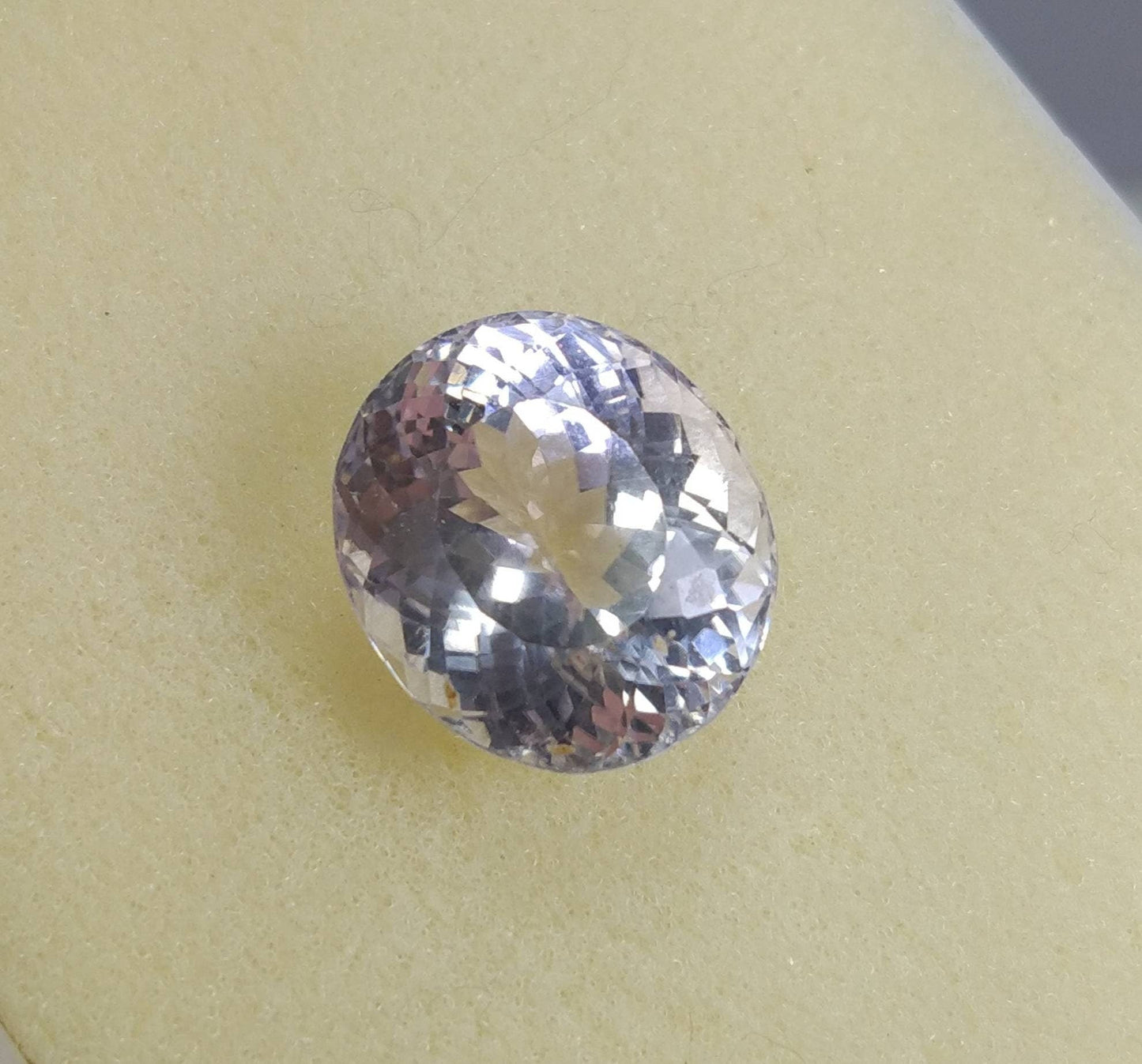 ARSAA GEMS AND MINERALSNatural fine quality beautiful 21 carats oval shape faceted kunzite gem - Premium  from ARSAA GEMS AND MINERALS - Just $40.00! Shop now at ARSAA GEMS AND MINERALS
