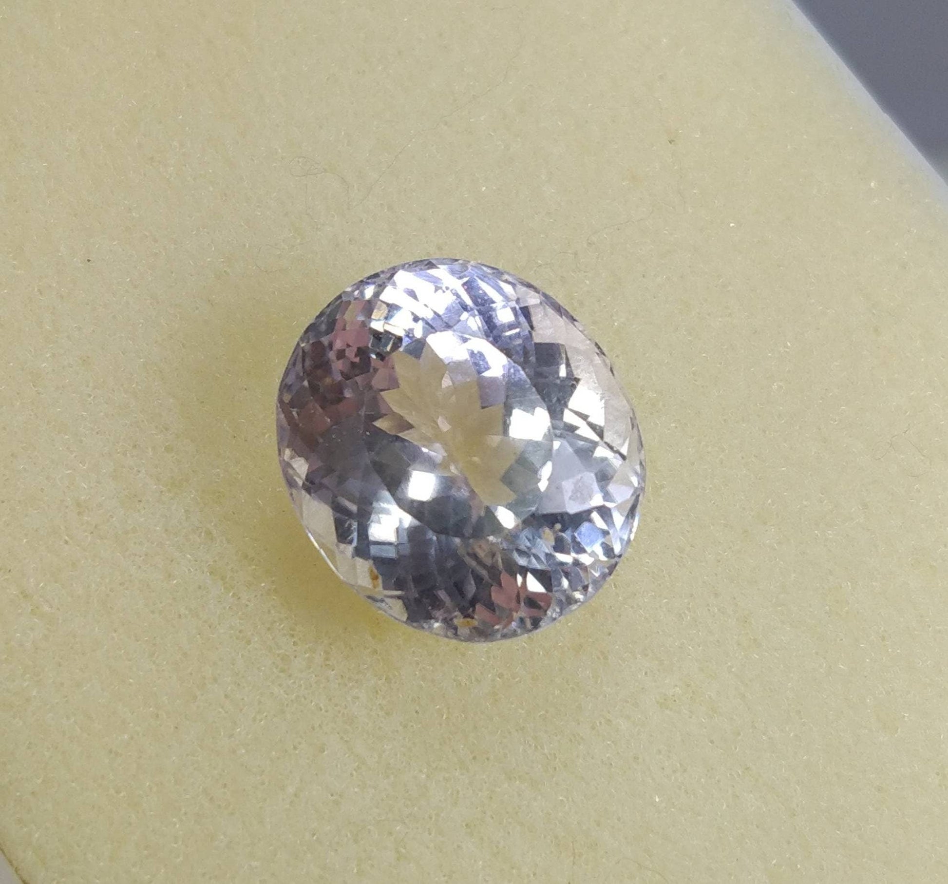 ARSAA GEMS AND MINERALSNatural fine quality beautiful 21 carats oval shape faceted kunzite gem - Premium  from ARSAA GEMS AND MINERALS - Just $40.00! Shop now at ARSAA GEMS AND MINERALS