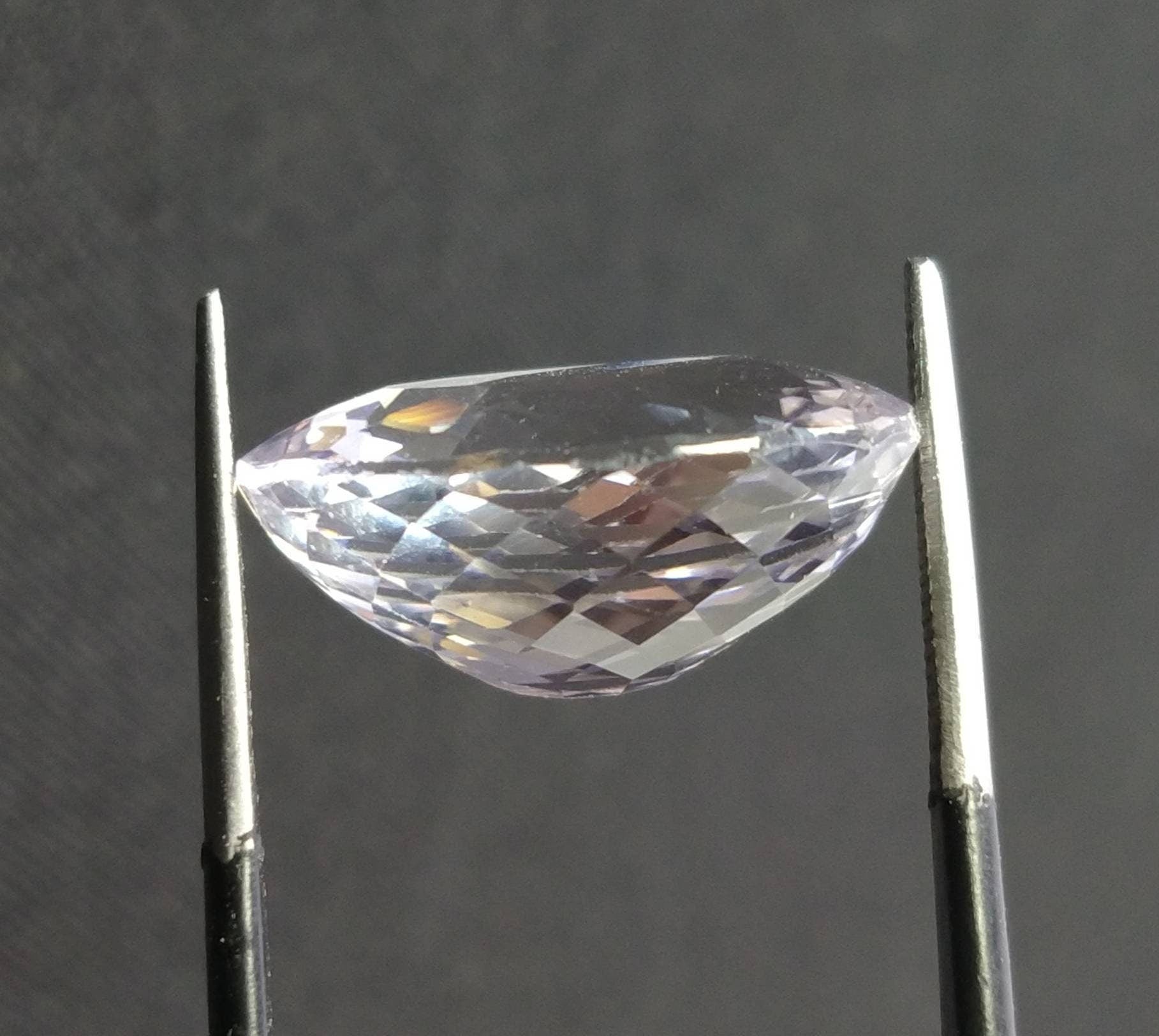 ARSAA GEMS AND MINERALSNatural fine quality beautiful 16 carats oval shape faceted kunzite gem - Premium  from ARSAA GEMS AND MINERALS - Just $32.00! Shop now at ARSAA GEMS AND MINERALS