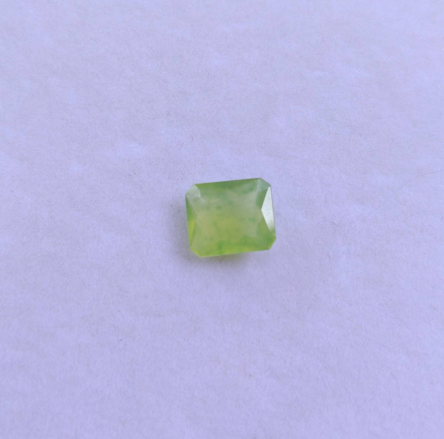 ARSAA GEMS AND MINERALSNatural fine quality beautiful 3.5 carats radiant shape faceted green hydrograssular garnet gem - Premium from ARSAA GEMS AND MINERALS - Just $10.00! Shop now at ARSAA GEMS AND MINERALS