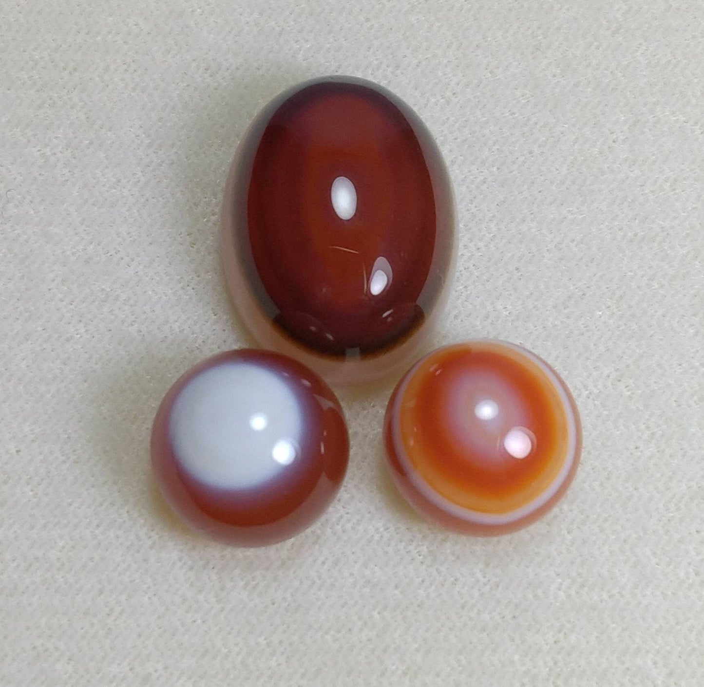 ARSAA GEMS AND MINERALSNatural fine quality beautiful 41 carats small set of fine agate Cabochons - Premium  from ARSAA GEMS AND MINERALS - Just $20.00! Shop now at ARSAA GEMS AND MINERALS