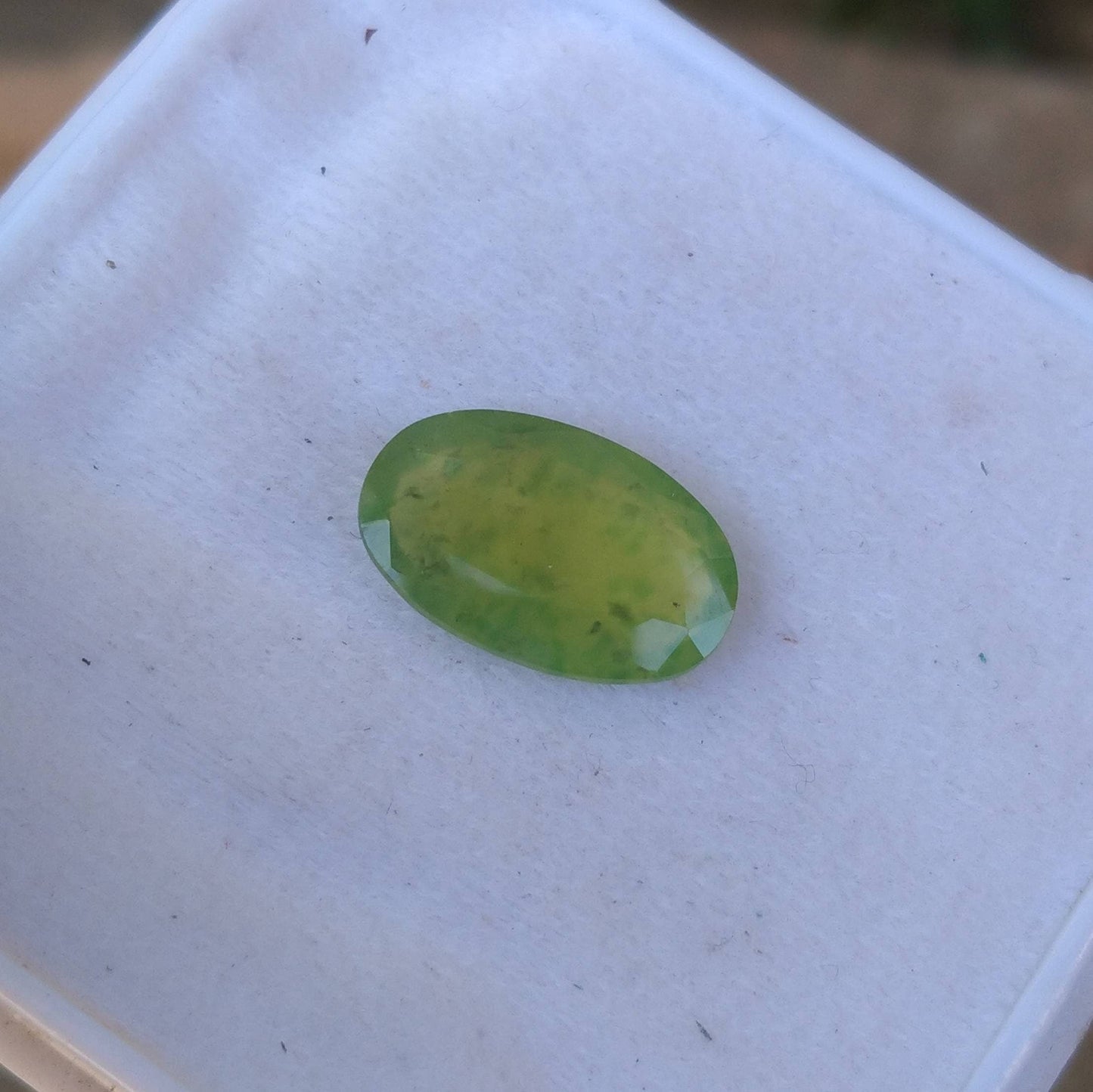 ARSAA GEMS AND MINERALSNatural top quality beautiful 7 carat oval shape faceted green hydrograssular garnet gem - Premium from ARSAA GEMS AND MINERALS - Just $14.00! Shop now at ARSAA GEMS AND MINERALS
