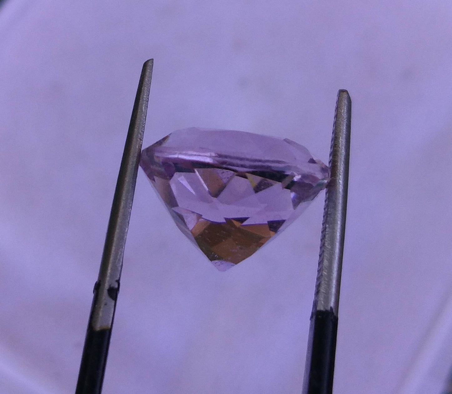 ARSAA GEMS AND MINERALSNatural good quality beautiful 7 carats antique cushion shape light purple VV clarity faceted amethyst gem - Premium from ARSAA GEMS AND MINERALS - Just $20.00! Shop now at ARSAA GEMS AND MINERALS