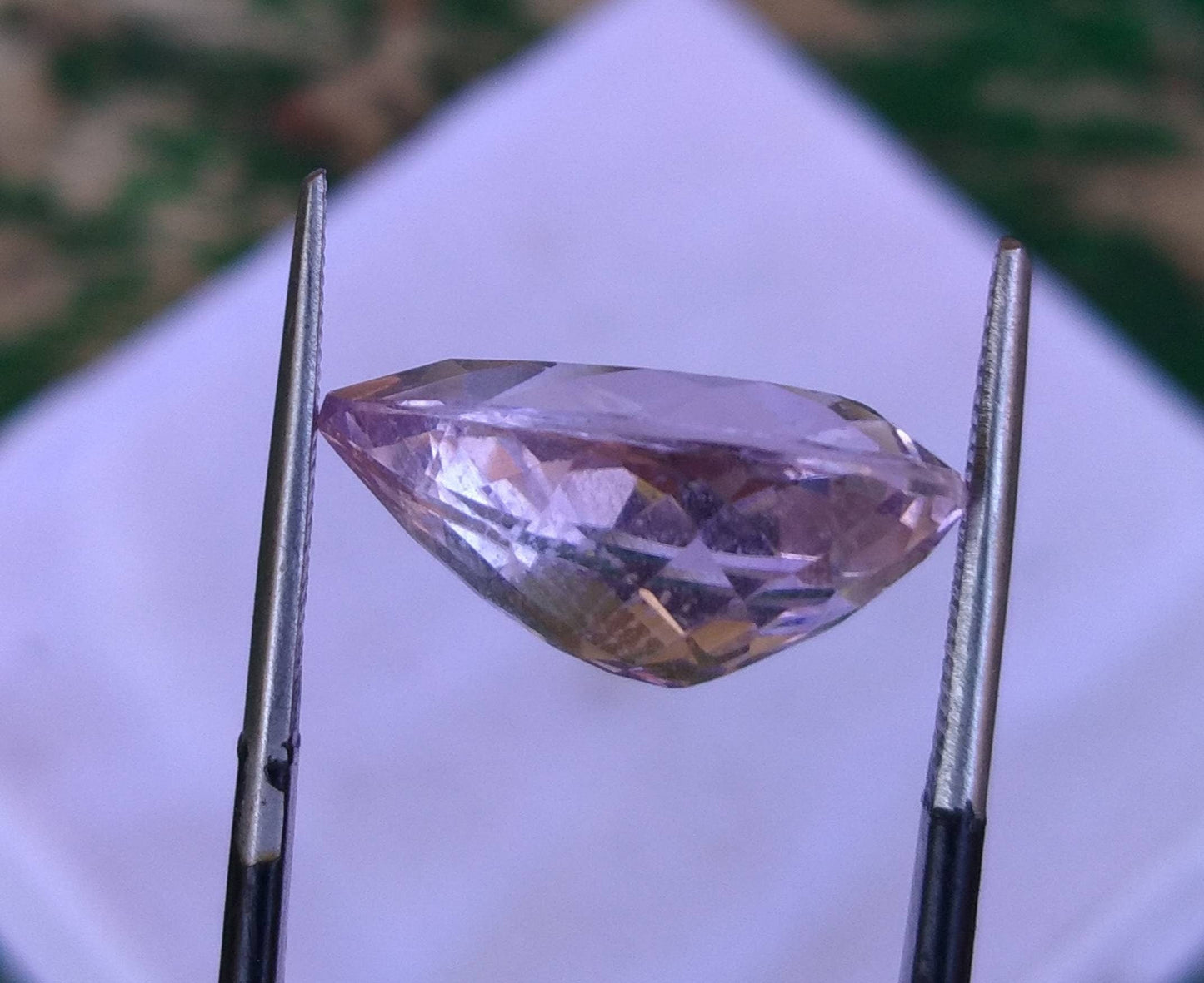 ARSAA GEMS AND MINERALSNatural good quality beautiful 8.5 carats pear shape light purple VV clarity faceted amethyst gem - Premium from ARSAA GEMS AND MINERALS - Just $24.00! Shop now at ARSAA GEMS AND MINERALS