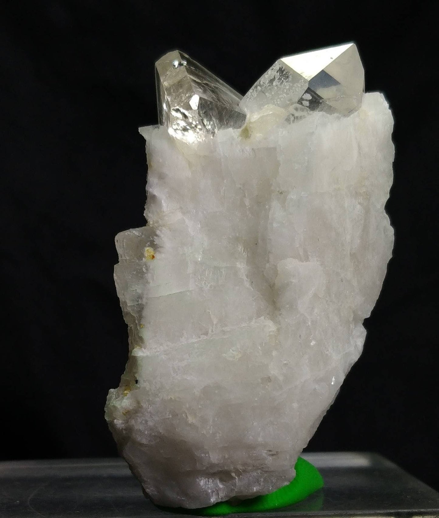 ARSAA GEMS AND MINERALSNatural fine quality aesthetic 68.8 grams beautiful combo of clear terminated quartz with clear terminated topaz on matrix with albite - Premium from ARSAA GEMS AND MINERALS - Just $100.00! Shop now at ARSAA GEMS AND MINERALS