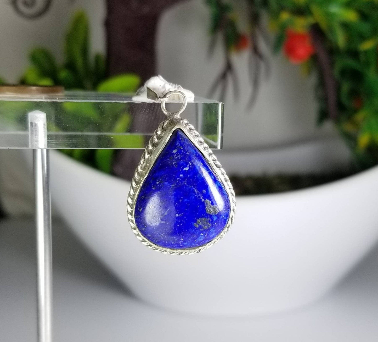 ARSAA GEMS AND MINERALSGood quality lapis lazuli silver pendant - Premium from ARSAA GEMS AND MINERALS - Just $15.00! Shop now at ARSAA GEMS AND MINERALS