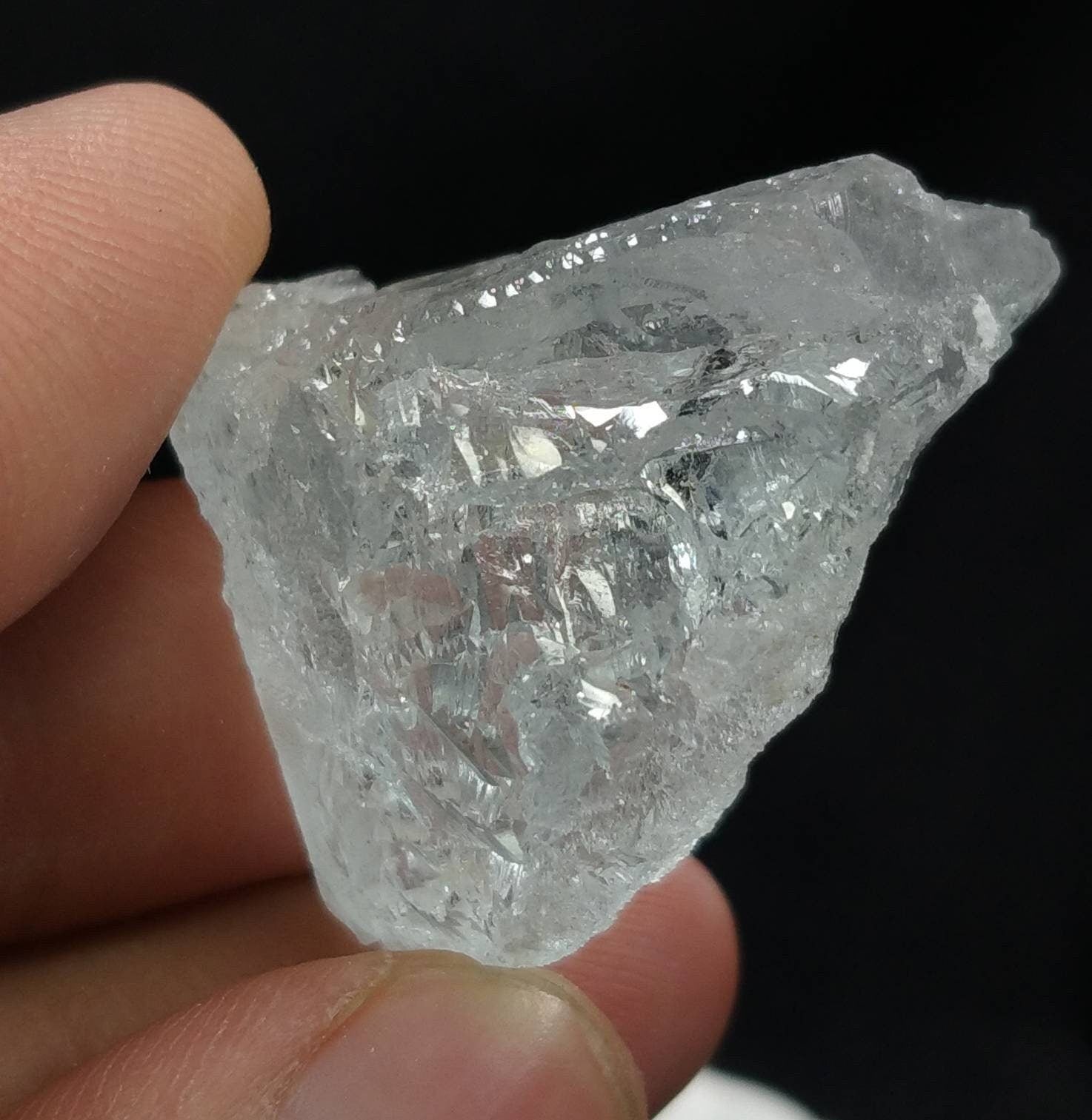 ARSAA GEMS AND MINERALSNatural top quality 18 grams Very rare toothy terminated etched gemmy aquamarine crystal - Premium  from ARSAA GEMS AND MINERALS - Just $80.00! Shop now at ARSAA GEMS AND MINERALS