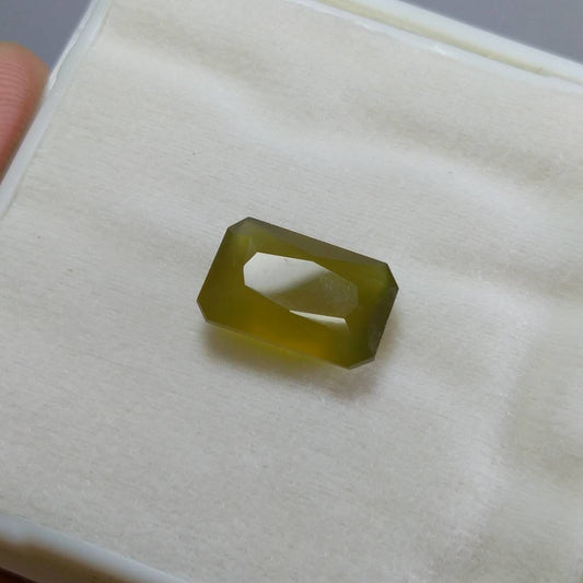 ARSAA GEMS AND MINERALSNatural fine quality beautiful 10 Carats radiant shape faceted hydrograssular garnet gem - Premium  from ARSAA GEMS AND MINERALS - Just $20.00! Shop now at ARSAA GEMS AND MINERALS