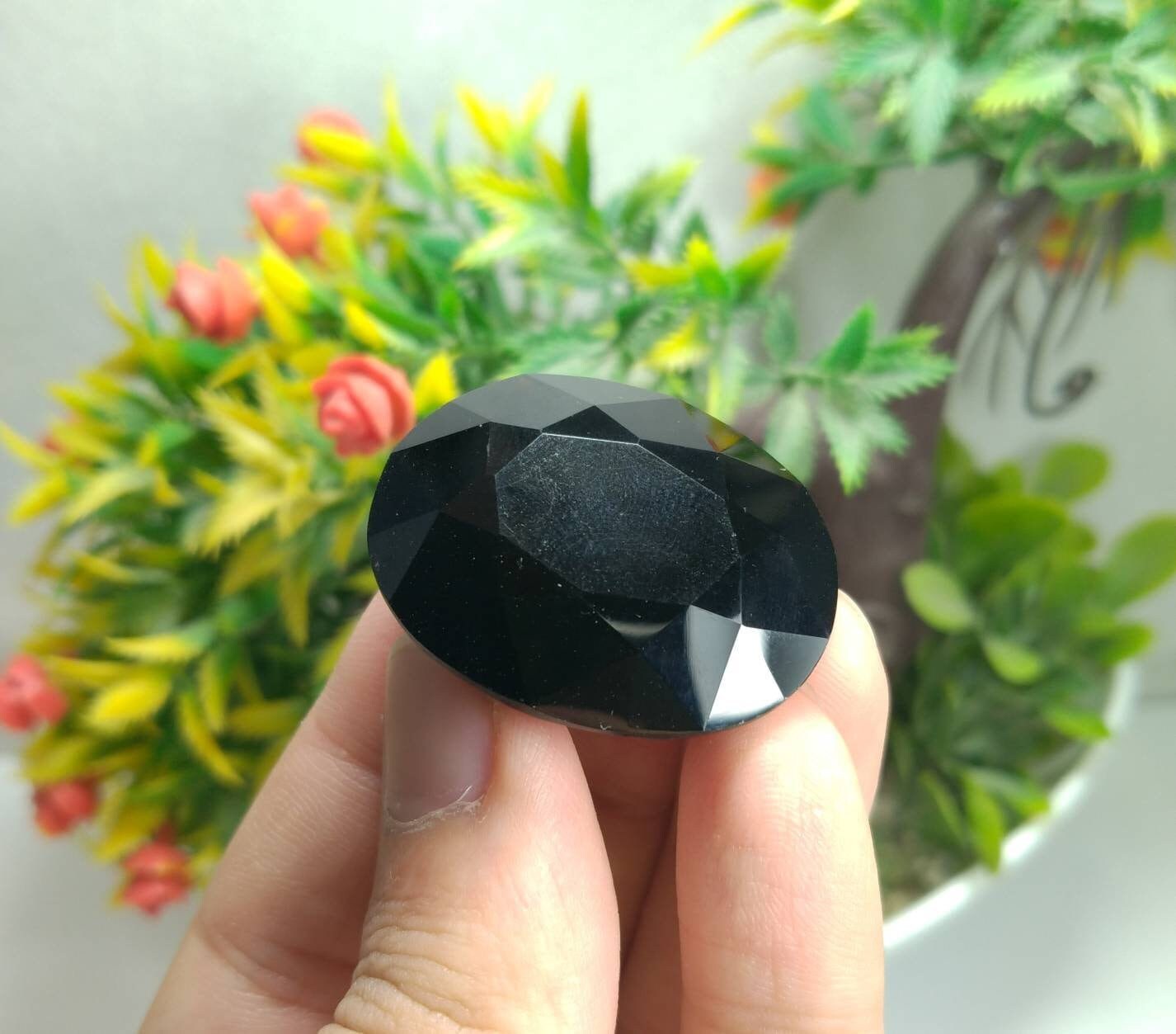 ARSAA GEMS AND MINERALSNatural Fine quality beautiful 87 carats faceted oval shape smokey quartz gem - Premium from ARSAA GEMS AND MINERALS - Just $21.00! Shop now at ARSAA GEMS AND MINERALS
