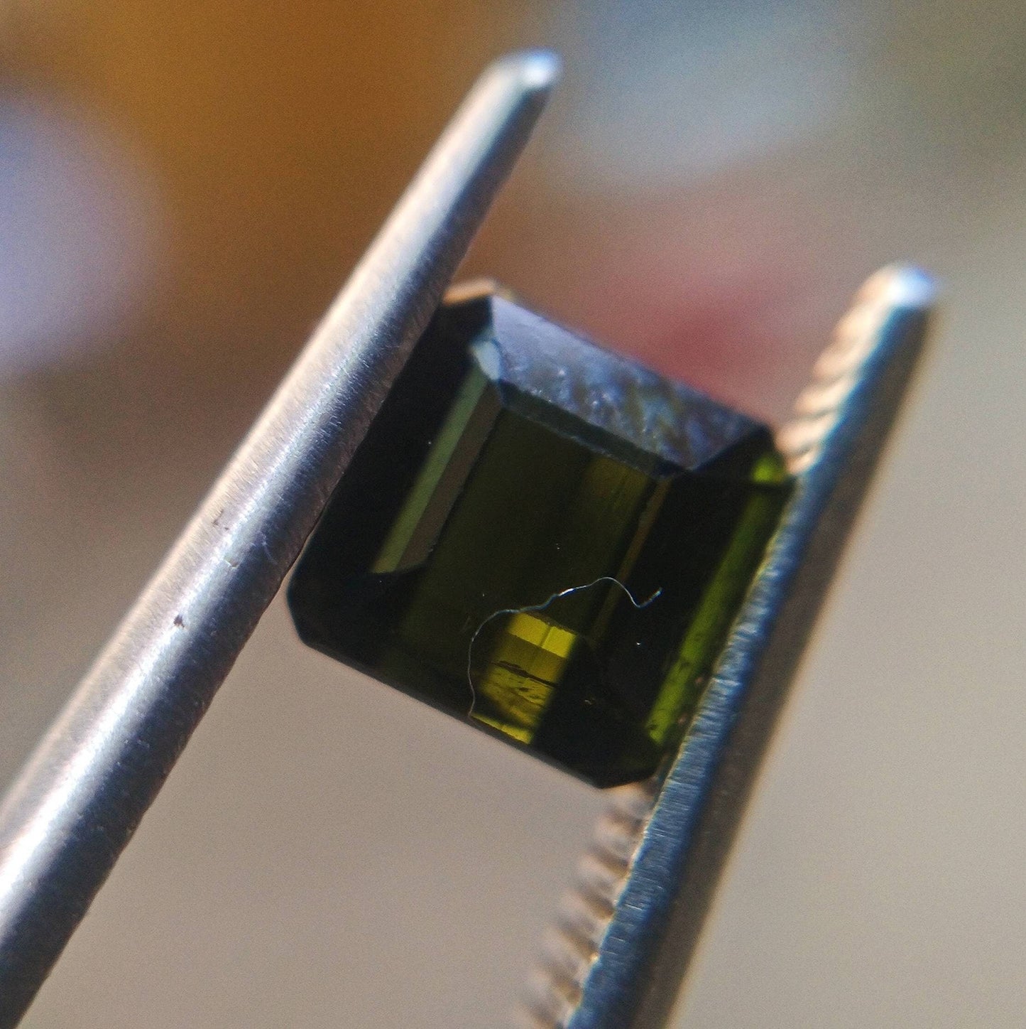 ARSAA GEMS AND MINERALSNatural fine quality beautiful 18 carats dark green color small lot of faceted radiant shapes tourmaline gems - Premium  from ARSAA GEMS AND MINERALS - Just $90.00! Shop now at ARSAA GEMS AND MINERALS