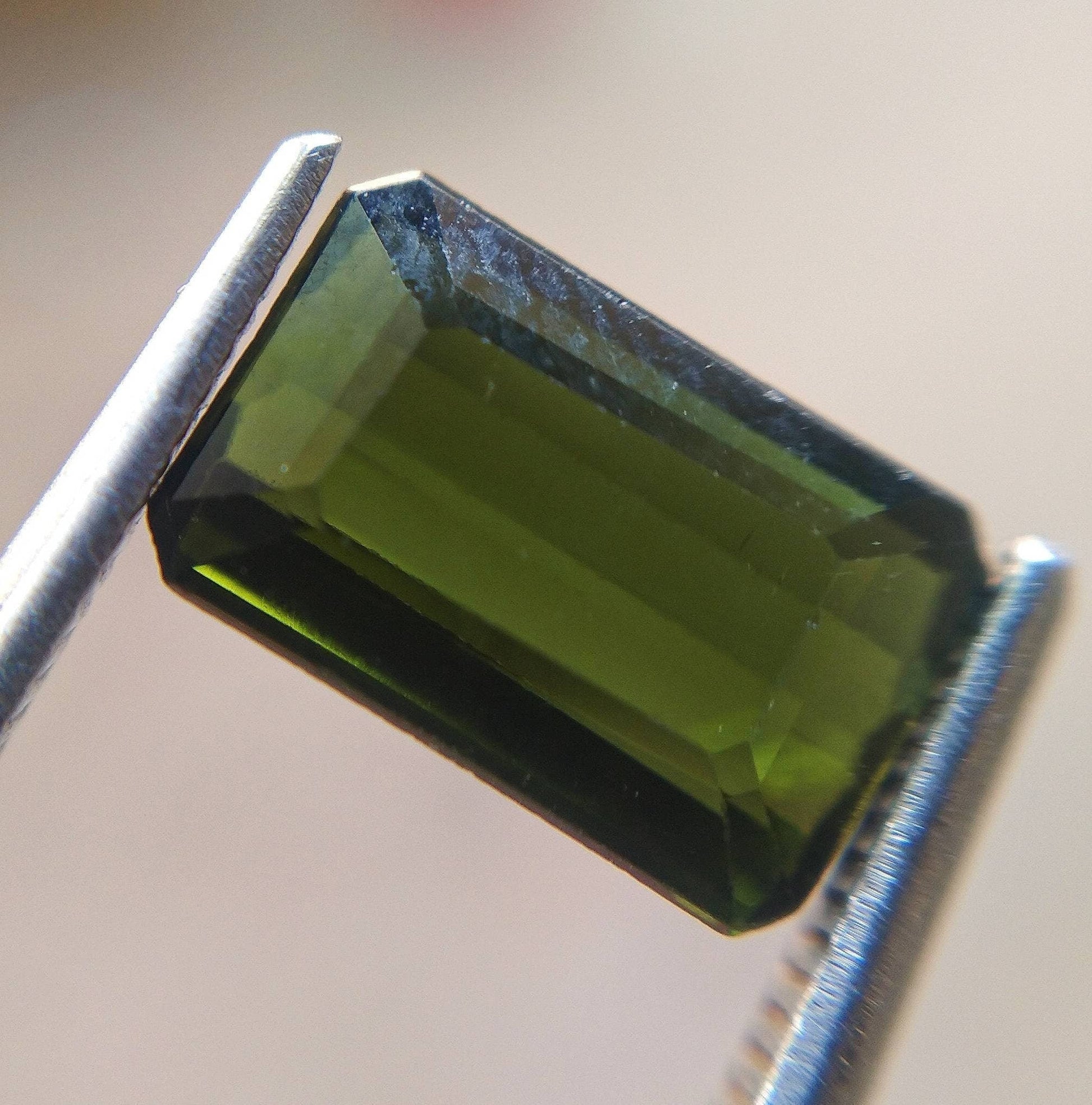 ARSAA GEMS AND MINERALSNatural fine quality beautiful 24 carats dark green color small lot of faceted radiant shapes tourmaline gems - Premium  from ARSAA GEMS AND MINERALS - Just $120.00! Shop now at ARSAA GEMS AND MINERALS