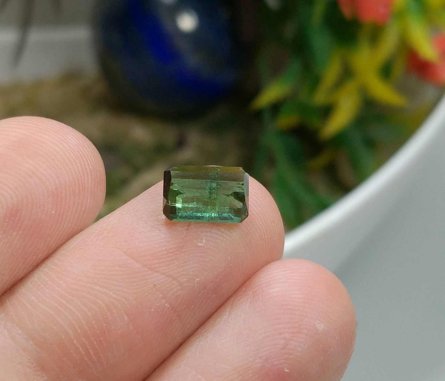 ARSAA GEMS AND MINERALSNatural top and high quality 2 carats beautiful  radiant shape faceted tourmaline gem - Premium  from ARSAA GEMS AND MINERALS - Just $40.00! Shop now at ARSAA GEMS AND MINERALS