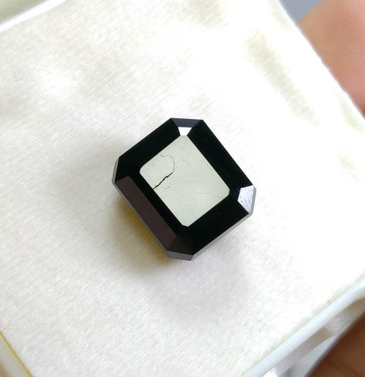 ARSAA GEMS AND MINERALSNatural top quality beautiful 22 carats radiant shape black tourmaline gem - Premium  from ARSAA GEMS AND MINERALS - Just $40.00! Shop now at ARSAA GEMS AND MINERALS