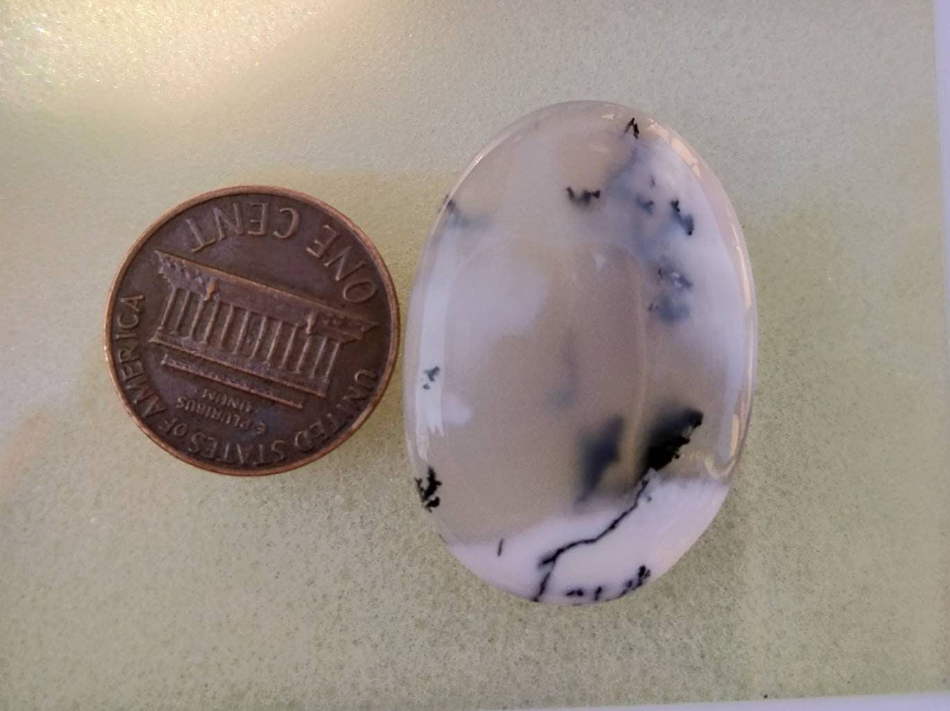 ARSAA GEMS AND MINERALSNatural top quality beautiful 30 carats dendritic opal cabochon - Premium  from ARSAA GEMS AND MINERALS - Just $15.00! Shop now at ARSAA GEMS AND MINERALS