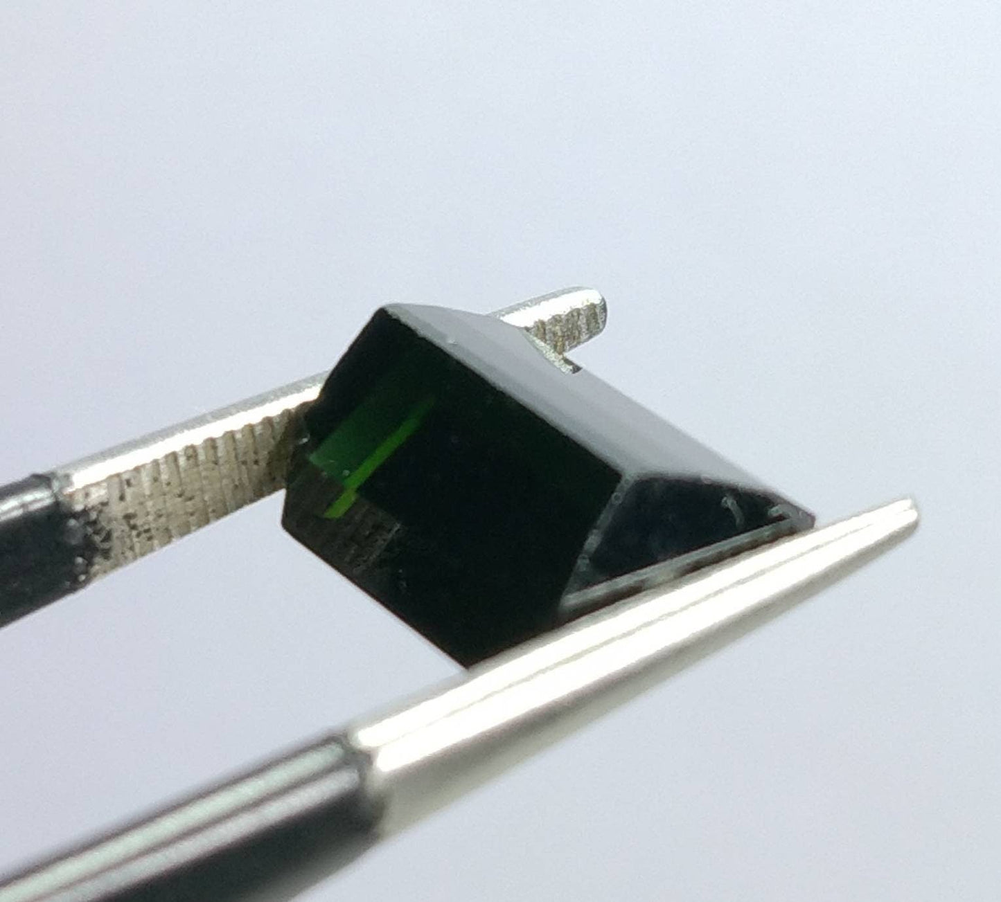 ARSAA GEMS AND MINERALSNatural top quality beautiful 4.5 carats faceted radiant shape green tourmaline gem - Premium  from ARSAA GEMS AND MINERALS - Just $60.00! Shop now at ARSAA GEMS AND MINERALS