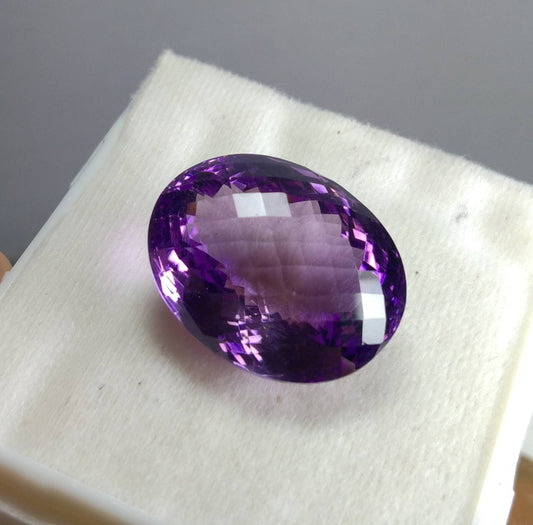 ARSAA GEMS AND MINERALSNatural top quality beautiful 58 carats eye clean clarity deep purple color faceted checkerboard shape amethyst gem - Premium  from ARSAA GEMS AND MINERALS - Just $170.00! Shop now at ARSAA GEMS AND MINERALS