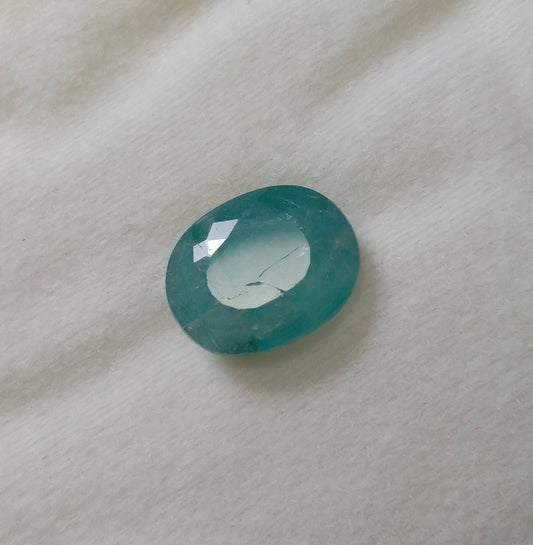 ARSAA GEMS AND MINERALSNatural top quality beautiful 6 carats oval shape faceted grandidierite gem - Premium  from ARSAA GEMS AND MINERALS - Just $12.00! Shop now at ARSAA GEMS AND MINERALS