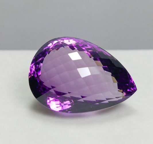 ARSAA GEMS AND MINERALSNatural top quality beautiful 70 carats eye clean clarity deep purple color faceted checkerboard shape amethyst gem - Premium  from ARSAA GEMS AND MINERALS - Just $200.00! Shop now at ARSAA GEMS AND MINERALS