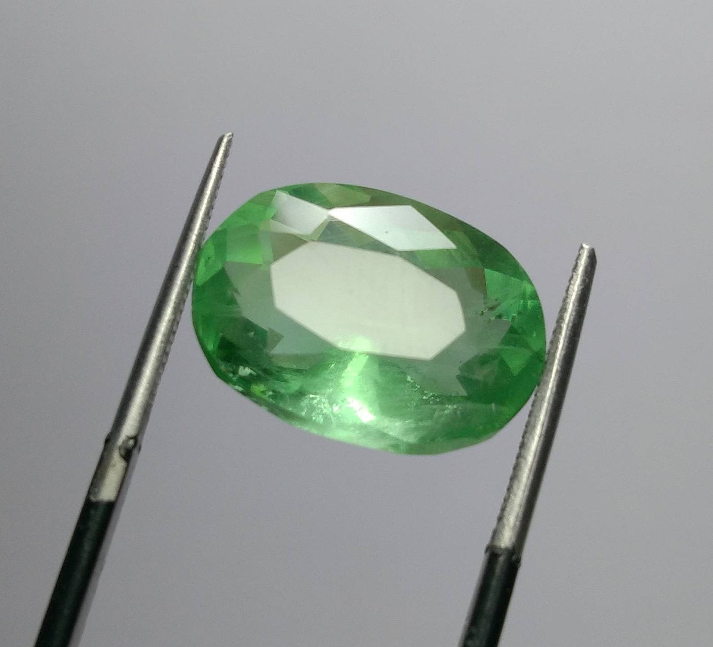 ARSAA GEMS AND MINERALSNatural fine quality beautiful 13.5 carat aesthetic green faceted oval cut shape fluorite gem - Premium from ARSAA GEMS AND MINERALS - Just $26.00! Shop now at ARSAA GEMS AND MINERALS