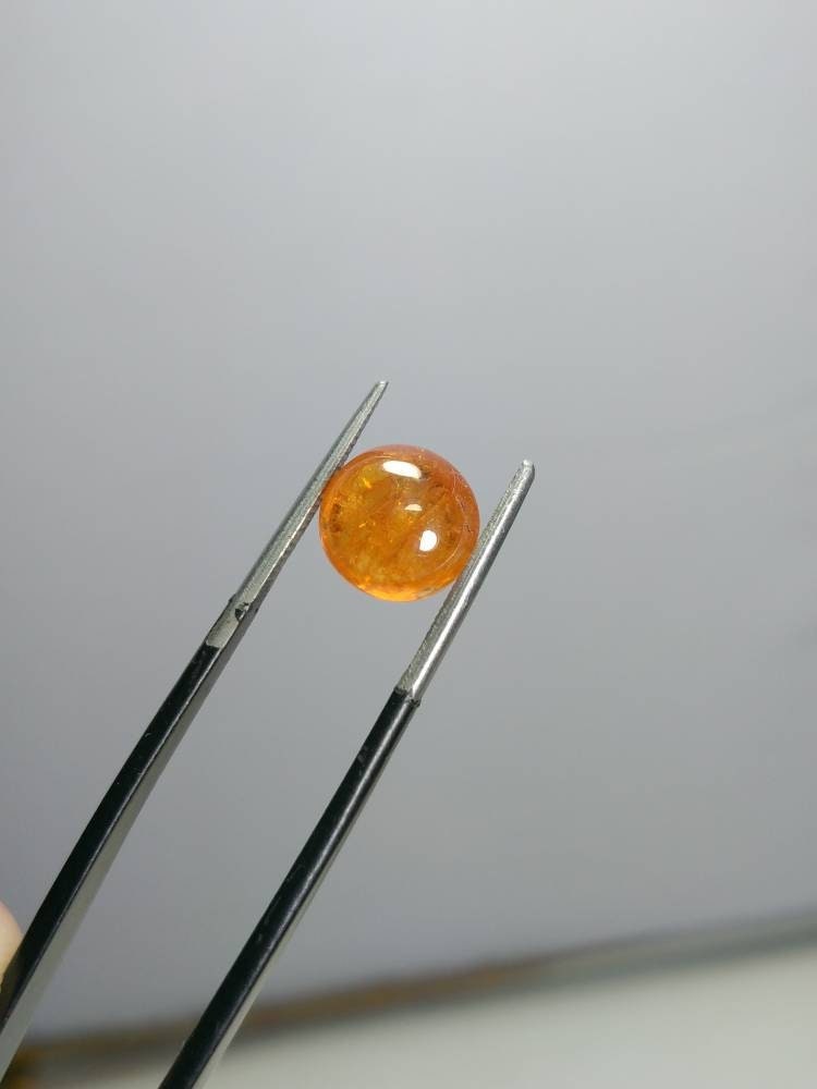 ARSAA GEMS AND MINERALSNatural fine quality beautiful 27.5 carats small lot of calibrated yellow Spessartine garnet cabochons - Premium  from ARSAA GEMS AND MINERALS - Just $55.00! Shop now at ARSAA GEMS AND MINERALS