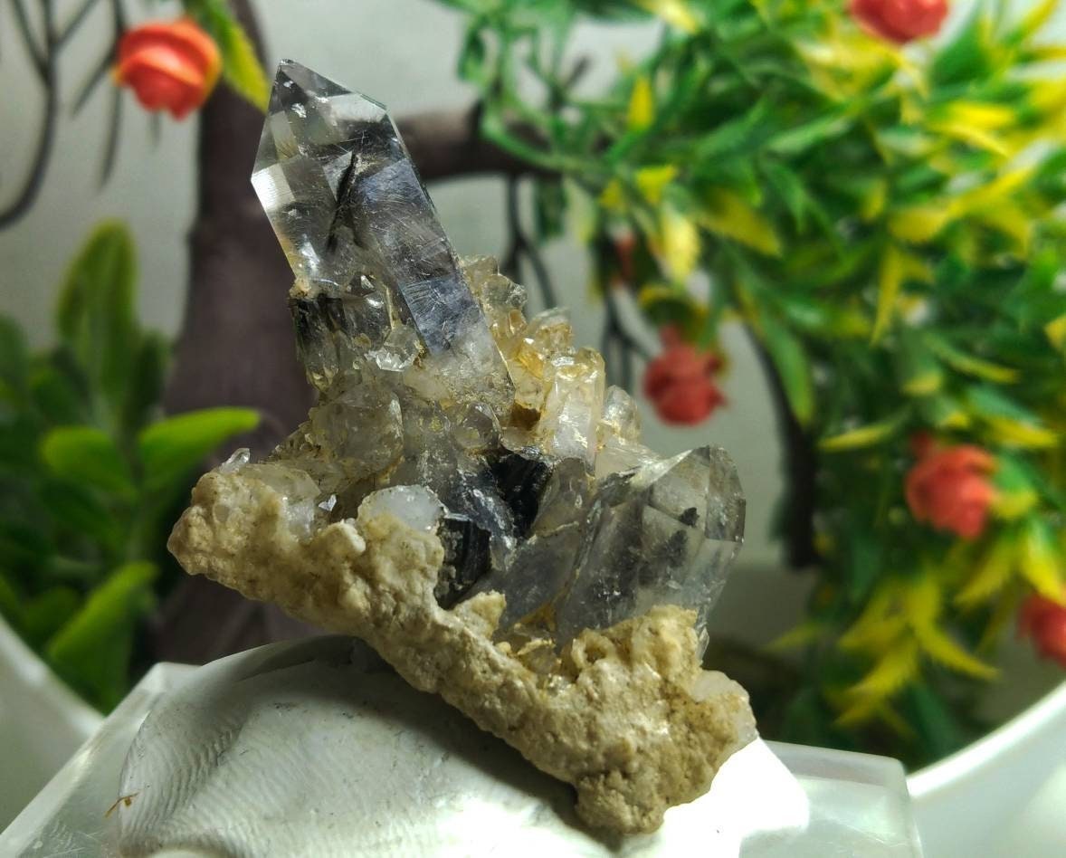 ARSAA GEMS AND MINERALSNatural good quality beautiful 30 grams smokey terminated quartz cluster - Premium from ARSAA GEMS AND MINERALS - Just $45.00! Shop now at ARSAA GEMS AND MINERALS