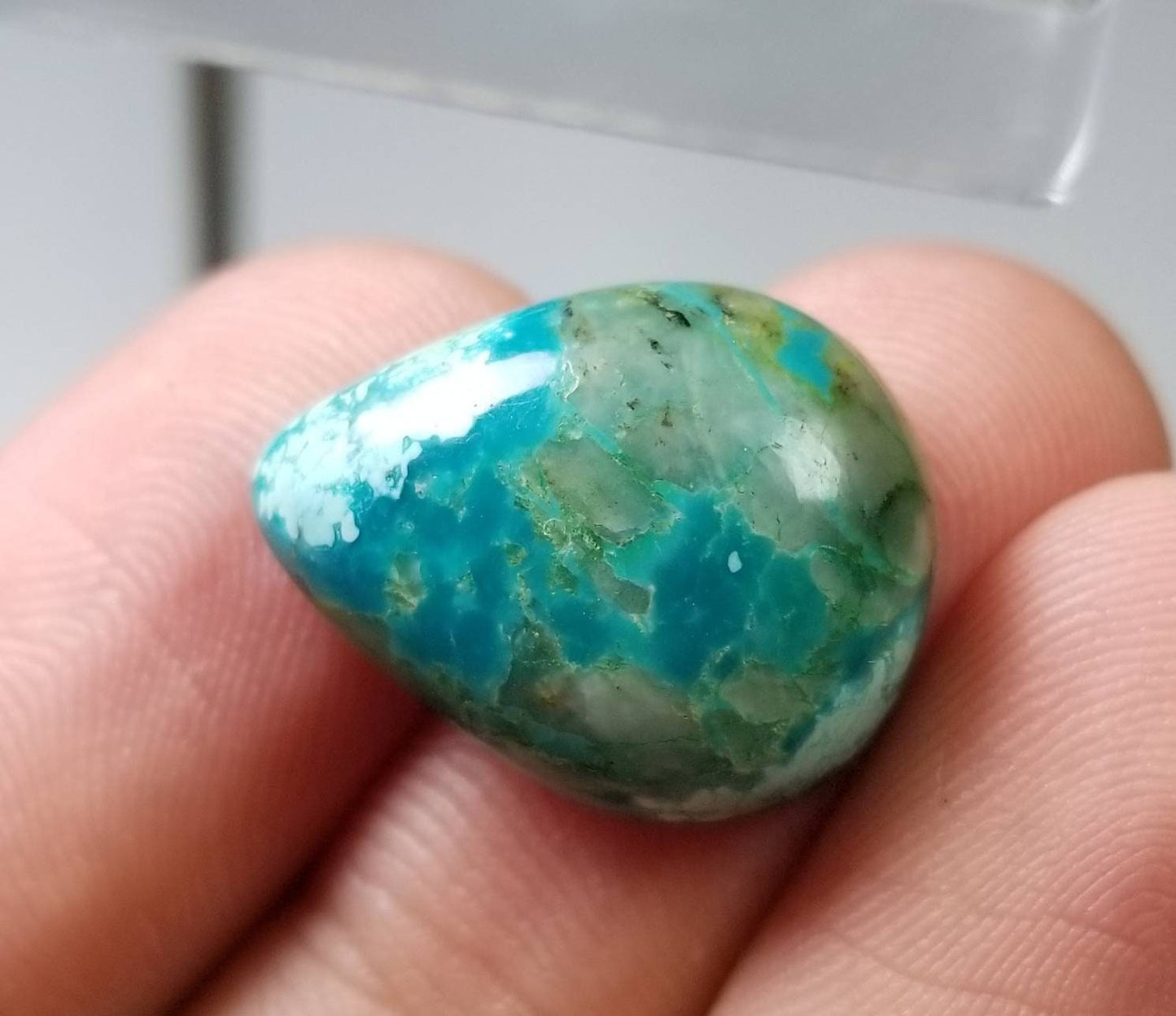 ARSAA GEMS AND MINERALSNatural good quality ring size turquoise pear shape cabochon - Premium from ARSAA GEMS AND MINERALS - Just $15.00! Shop now at ARSAA GEMS AND MINERALS