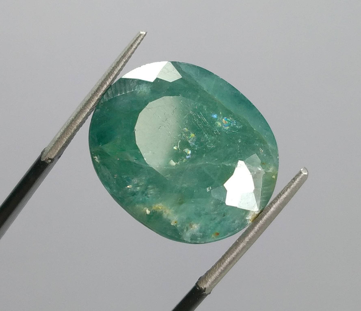 ARSAA GEMS AND MINERALSNatural top quality beautiful 18 carats oval shape faceted grandidierite gem - Premium from ARSAA GEMS AND MINERALS - Just $37.00! Shop now at ARSAA GEMS AND MINERALS