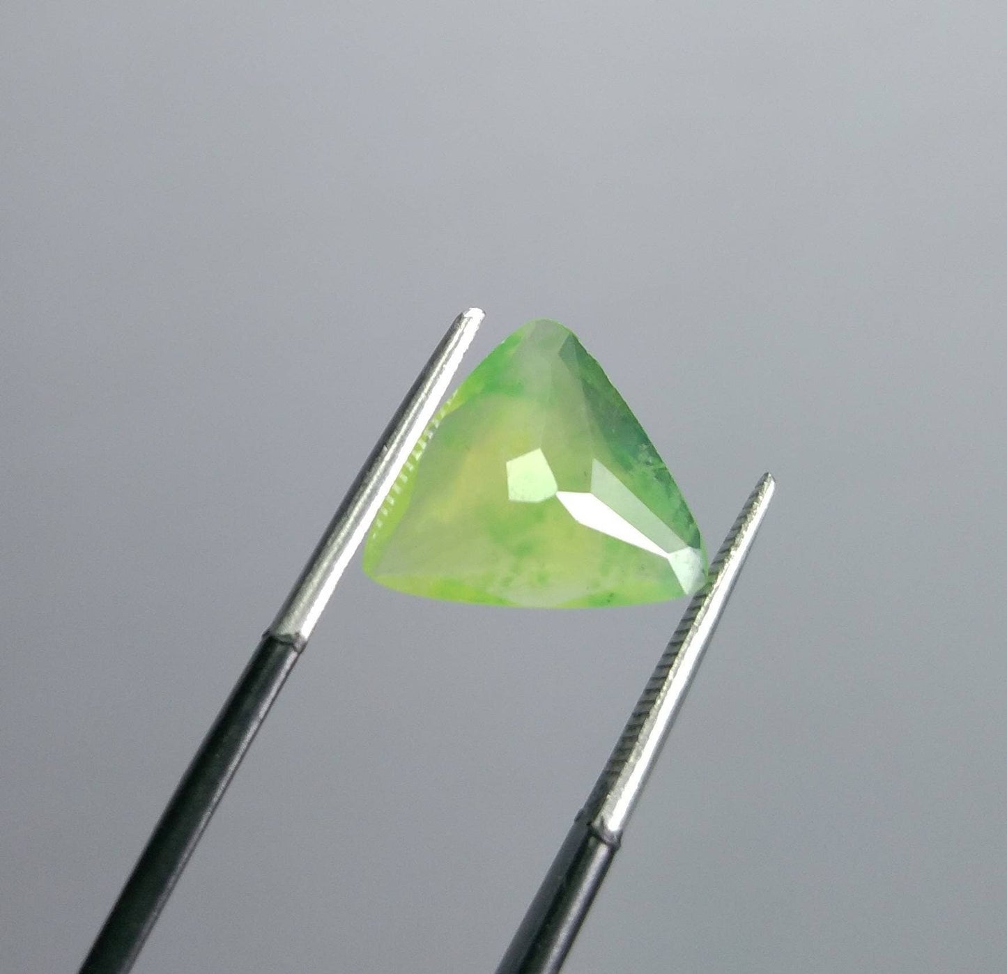 ARSAA GEMS AND MINERALSNatural top quality beautiful 3 carats trillion shape faceted hydrograssular garnet gem - Premium from ARSAA GEMS AND MINERALS - Just $9.00! Shop now at ARSAA GEMS AND MINERALS