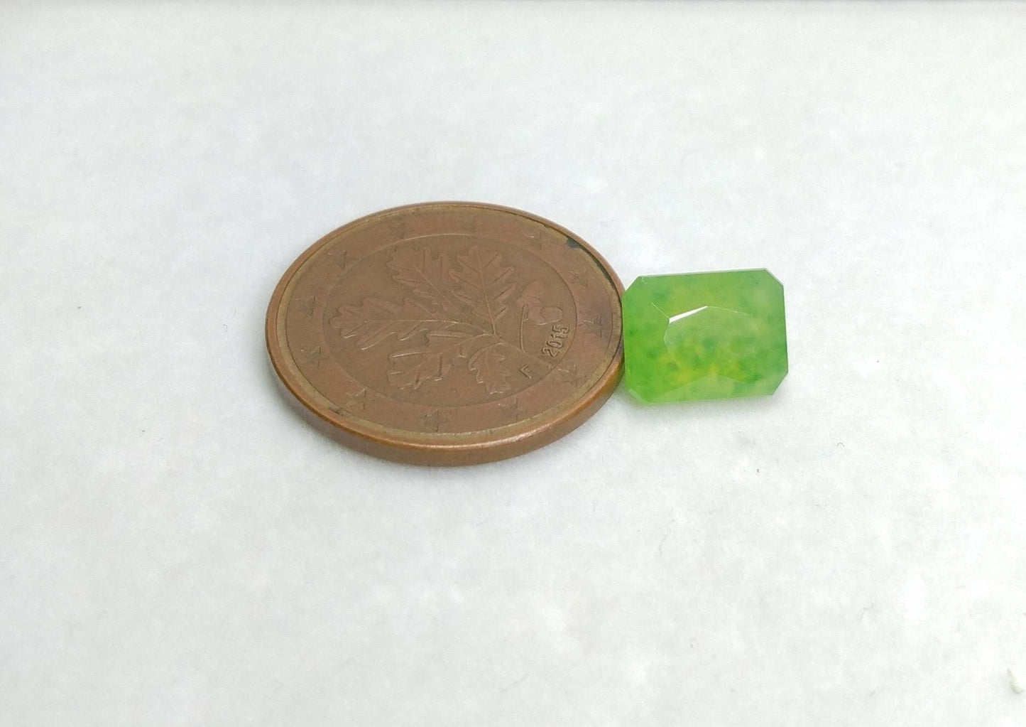 ARSAA GEMS AND MINERALSNatural top quality beautiful 3.5 carats radiant shape green faceted hydrograssular garnet gem - Premium  from ARSAA GEMS AND MINERALS - Just $10.00! Shop now at ARSAA GEMS AND MINERALS
