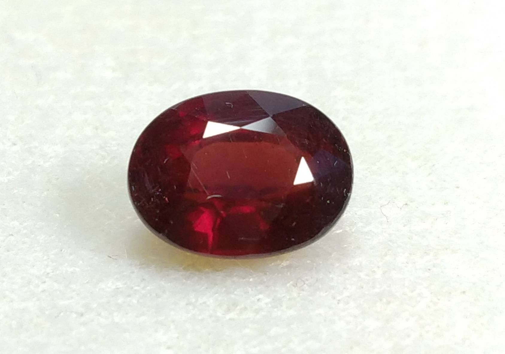 ARSAA GEMS AND MINERALSNatural top quality beautiful 4 carat faceted oval shape rhodolite garnet gem - Premium  from ARSAA GEMS AND MINERALS - Just $30.00! Shop now at ARSAA GEMS AND MINERALS