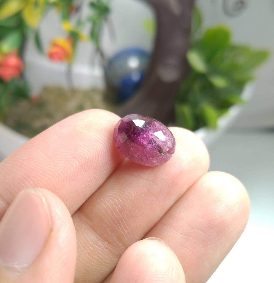ARSAA GEMS AND MINERALSNatural top quality beautiful 5 carat faceted oval shape pink Tourmaline gem - Premium from ARSAA GEMS AND MINERALS - Just $20.00! Shop now at ARSAA GEMS AND MINERALS