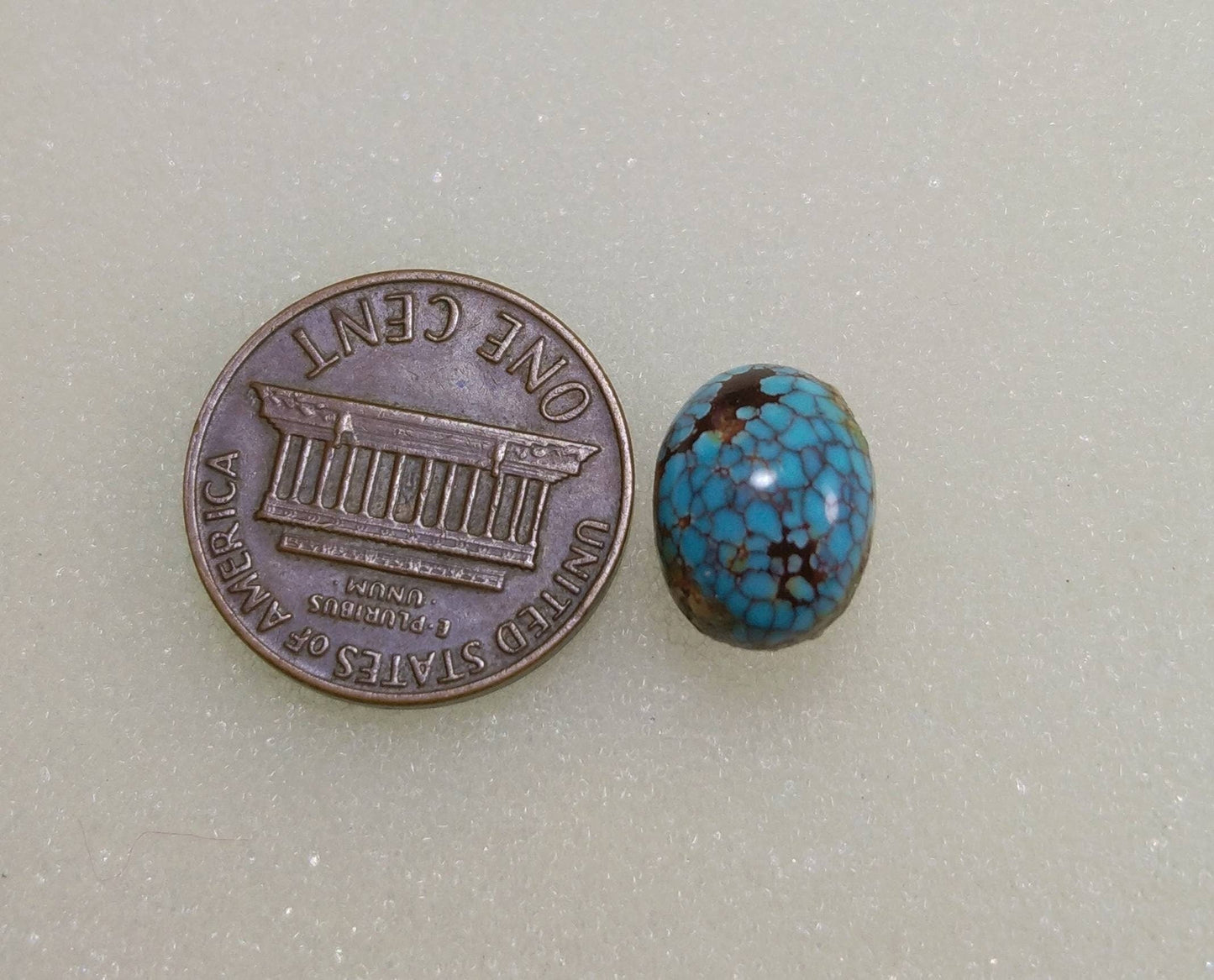 ARSAA GEMS AND MINERALSNatural top quality beautiful 6 carats spider web Egyptian turquoise cabochon - Premium from ARSAA GEMS AND MINERALS - Just $25.00! Shop now at ARSAA GEMS AND MINERALS