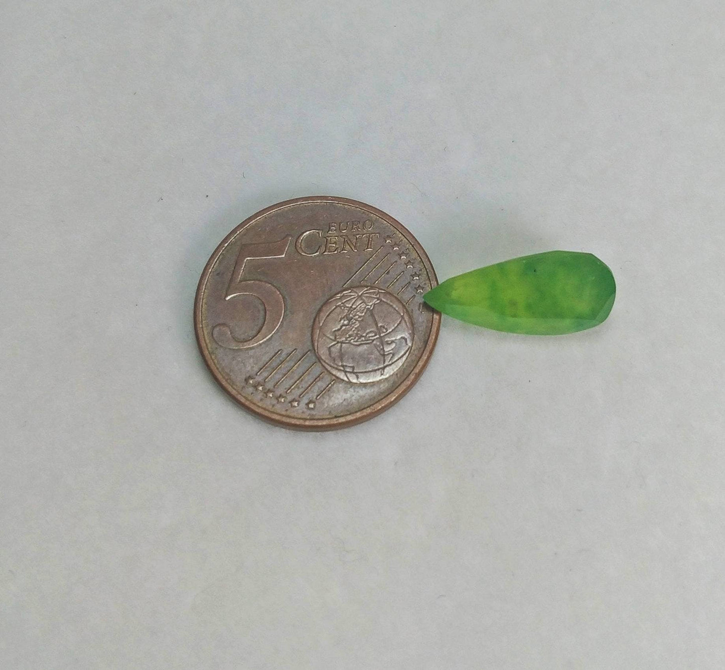 ARSAA GEMS AND MINERALSNatural top quality beautiful 6 carats pear shape faceted green hydrograssular garnet gem - Premium  from ARSAA GEMS AND MINERALS - Just $18.00! Shop now at ARSAA GEMS AND MINERALS