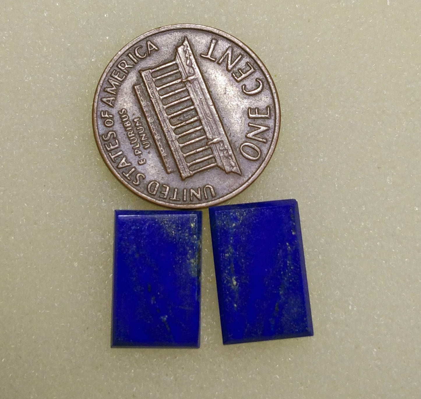 ARSAA GEMS AND MINERALSNatural top quality beautiful 7 carats rectangular shape pair of lapis lazuli cabochons - Premium from ARSAA GEMS AND MINERALS - Just $12.00! Shop now at ARSAA GEMS AND MINERALS