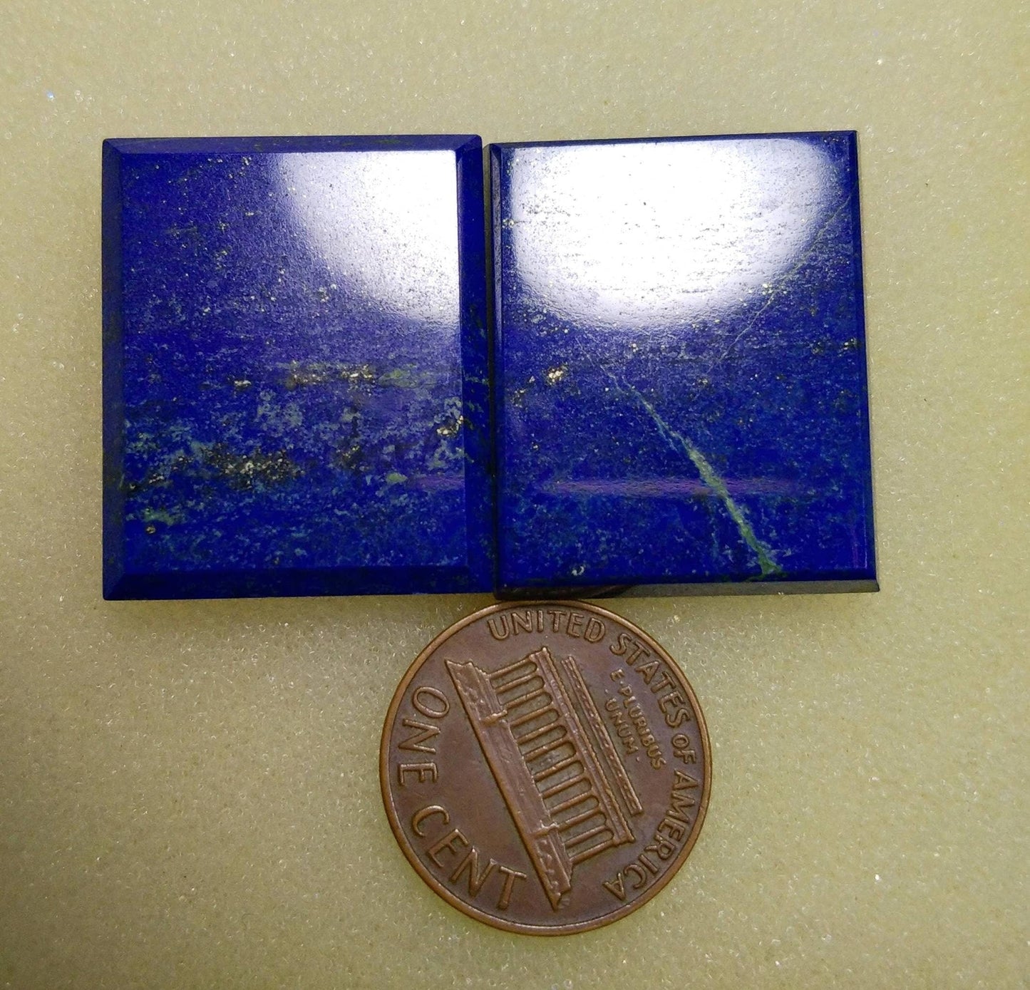 ARSAA GEMS AND MINERALSNatural top quality beautiful 79 carats rectangular shape pair of lapis lazuli cabochons - Premium  from ARSAA GEMS AND MINERALS - Just $30.00! Shop now at ARSAA GEMS AND MINERALS