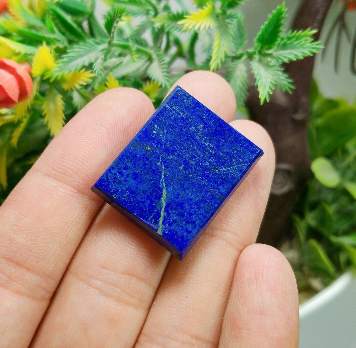 ARSAA GEMS AND MINERALSNatural top quality beautiful 79 carats rectangular shape pair of lapis lazuli cabochons - Premium  from ARSAA GEMS AND MINERALS - Just $30.00! Shop now at ARSAA GEMS AND MINERALS