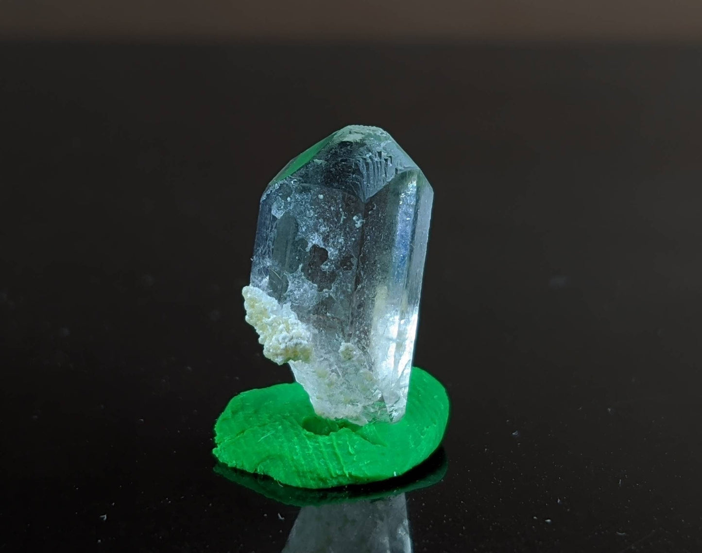 ARSAA GEMS AND MINERALSTopaz clear terminated small thumbnail size crystal from Skardu GilgitBaltistan Pakistan - Premium from ARSAA GEMS AND MINERALS - Just $10.00! Shop now at ARSAA GEMS AND MINERALS