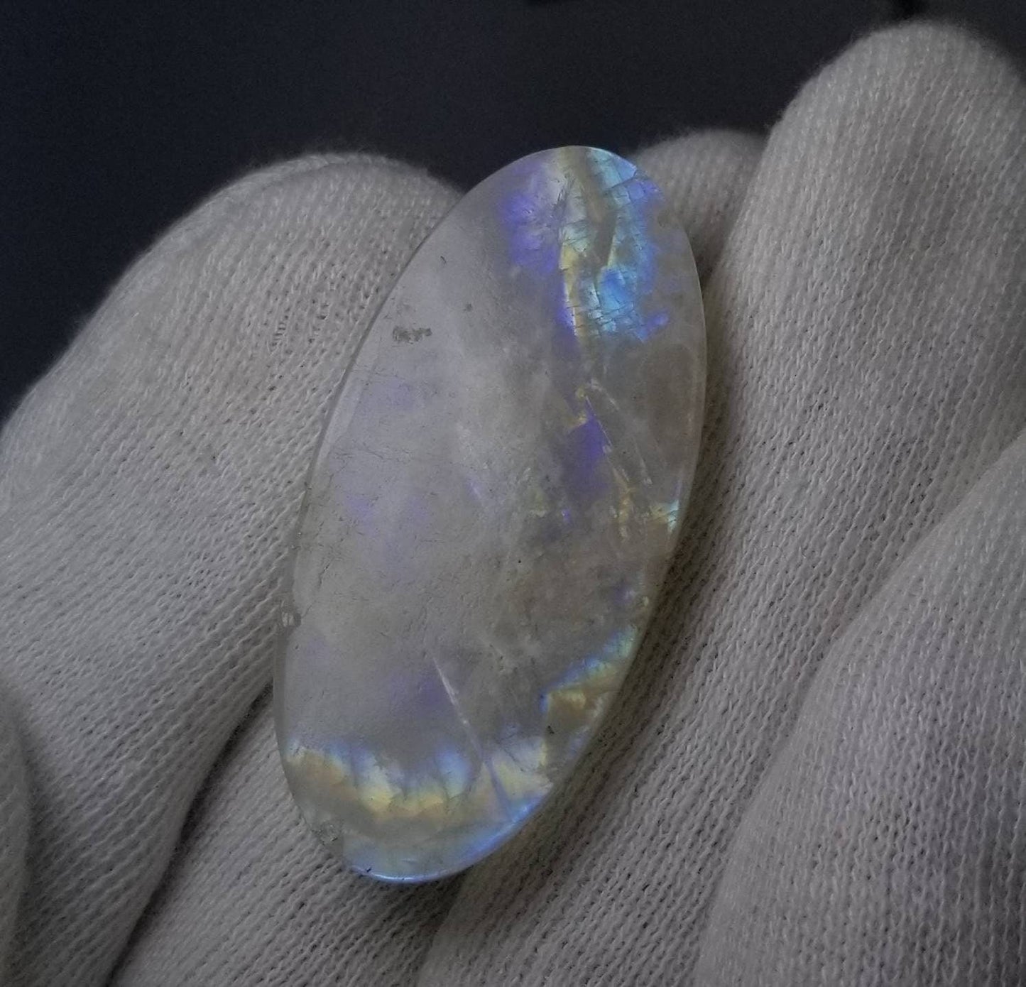 ARSAA GEMS AND MINERALSNatural good quality locket size moon stone cabochon - Premium from ARSAA GEMS AND MINERALS - Just $25.00! Shop now at ARSAA GEMS AND MINERALS
