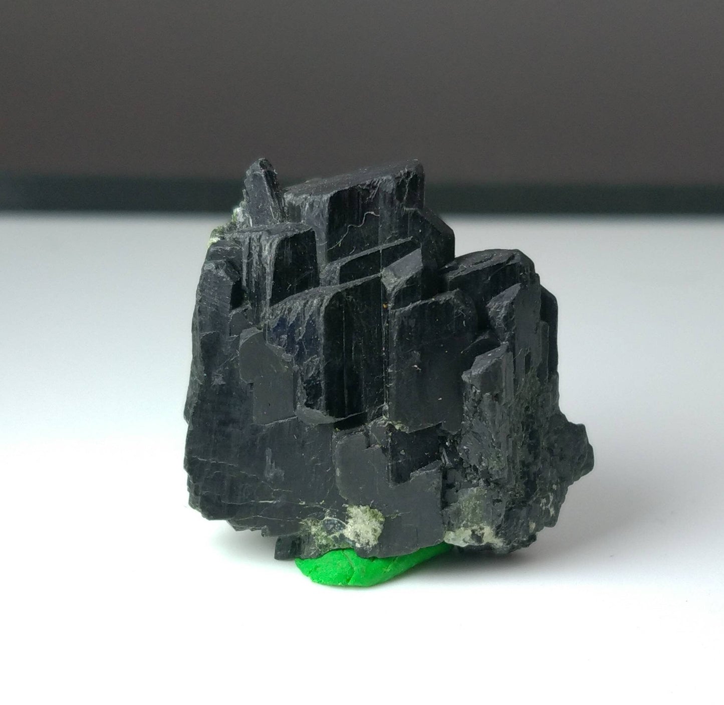 ARSAA GEMS AND MINERALSNatural aesthetic step formation perfectly terminated ugaite/aegirine crystal from Pakistan, weight: 7.5 grams - Premium from ARSAA GEMS AND MINERALS - Just $25.00! Shop now at ARSAA GEMS AND MINERALS