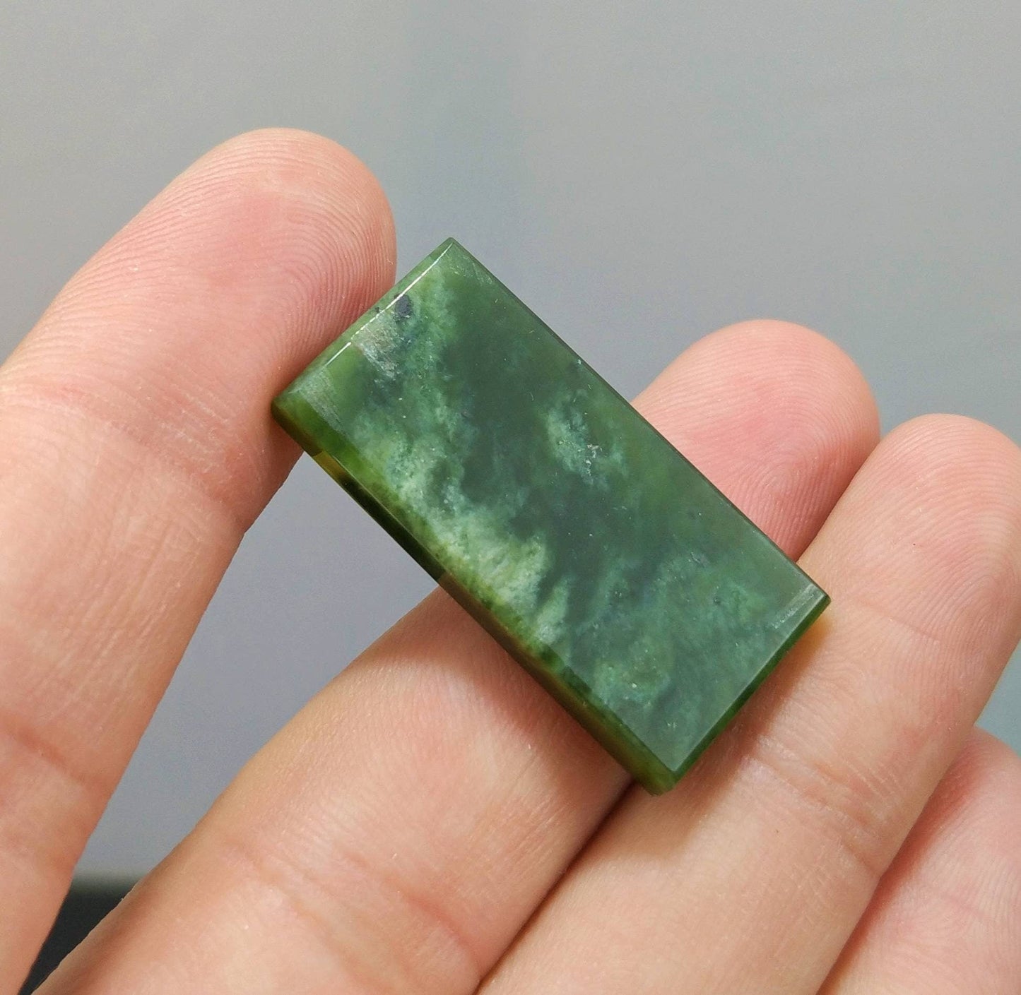 ARSAA GEMS AND MINERALSNatural top quality beautiful 39.5 Carats radiant shape faceted nephrite Jade gem - Premium from ARSAA GEMS AND MINERALS - Just $30.00! Shop now at ARSAA GEMS AND MINERALS