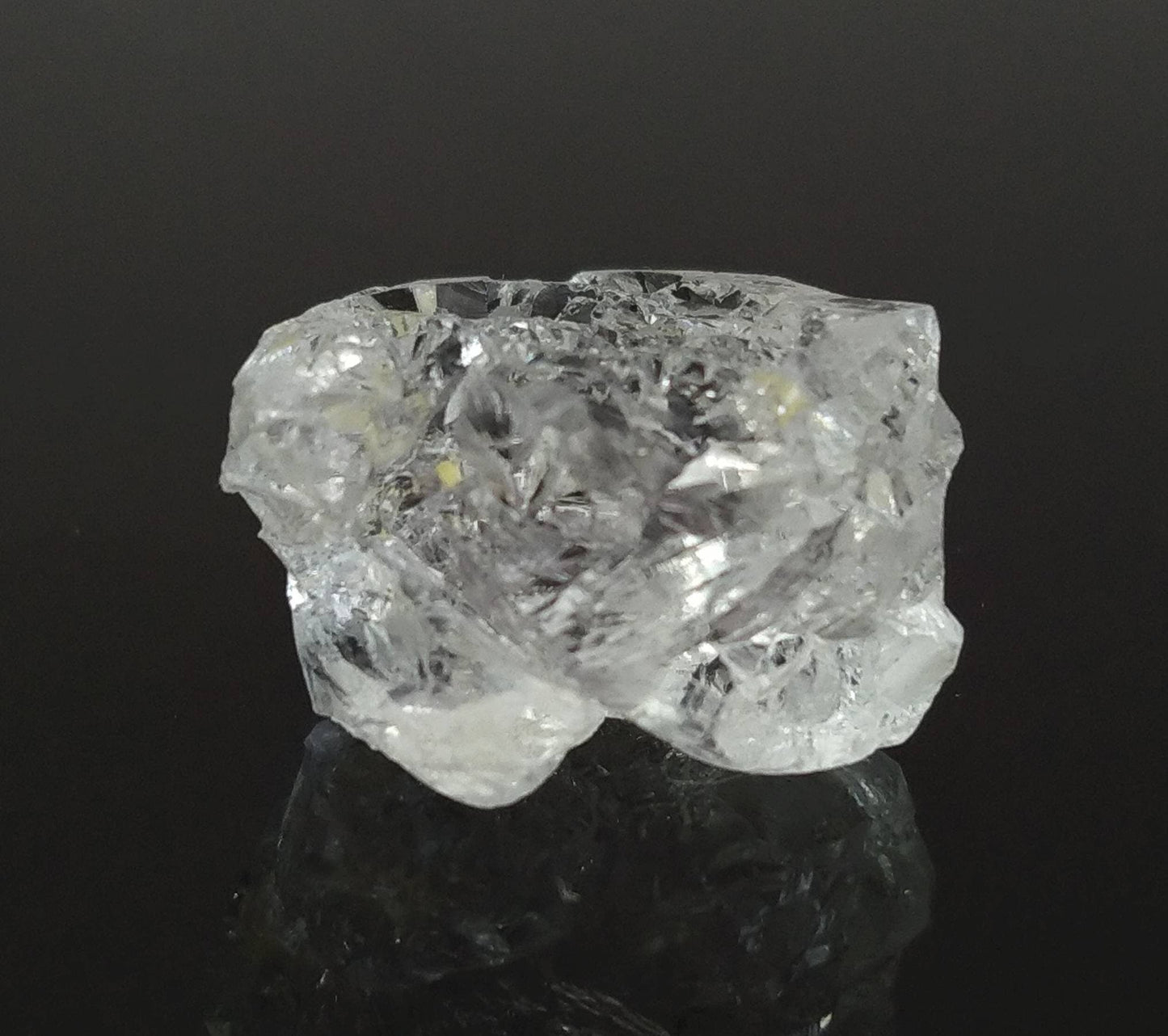 ARSAA GEMS AND MINERALSEtched gemmy clear transparent white Beryl crystal from Skardu GilgitBaltistan Pakistan, weight 4.4 grams - Premium from ARSAA GEMS AND MINERALS - Just $24.00! Shop now at ARSAA GEMS AND MINERALS