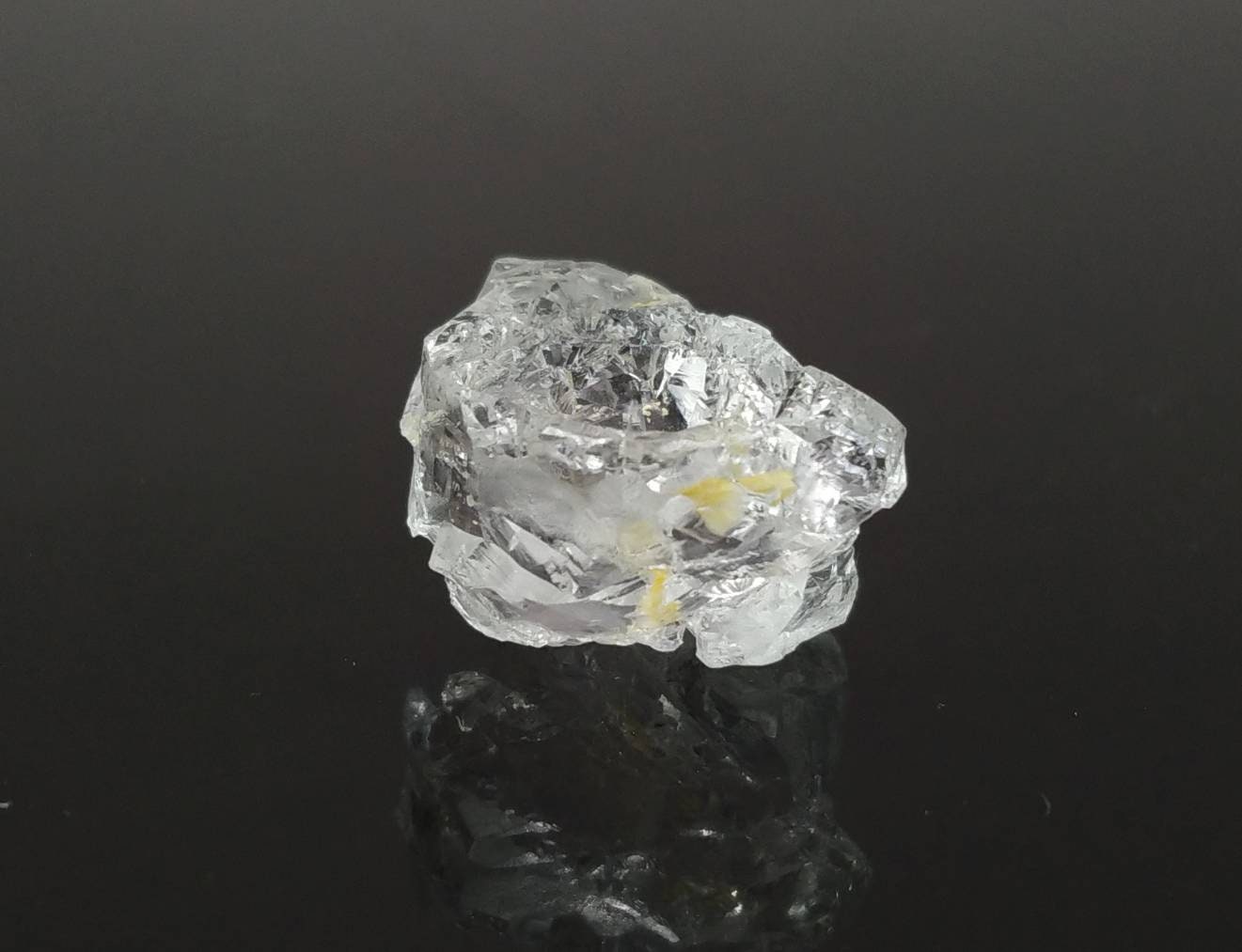 ARSAA GEMS AND MINERALSEtched gemmy clear transparent white Beryl crystal from Skardu GilgitBaltistan Pakistan, weight 4.4 grams - Premium from ARSAA GEMS AND MINERALS - Just $24.00! Shop now at ARSAA GEMS AND MINERALS
