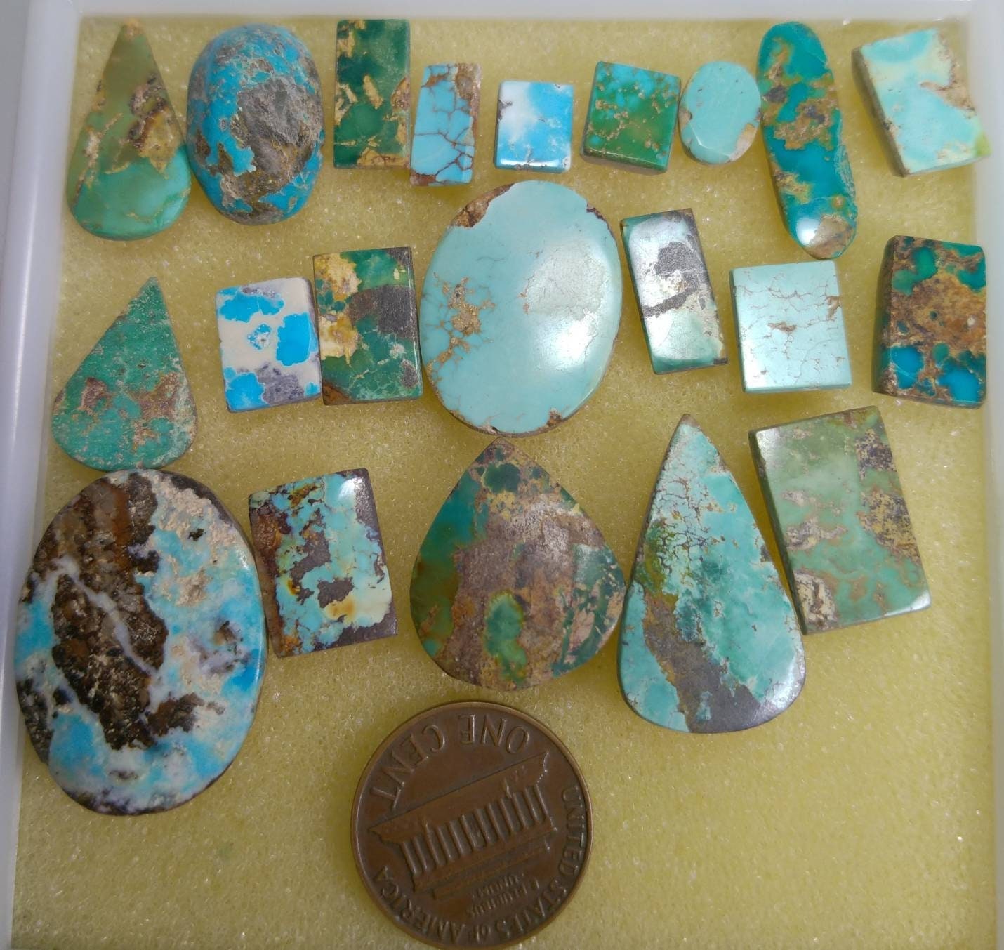 ARSAA GEMS AND MINERALSNatural fine quality beautiful 157 Carats untreated unheated unStabilized mostly flat tops small lot of turquoise Cabochons - Premium from ARSAA GEMS AND MINERALS - Just $90.00! Shop now at ARSAA GEMS AND MINERALS
