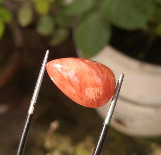 ARSAA GEMS AND MINERALSNatural top quality beautiful 20.5 carats pear shape triplite cabochon - Premium  from ARSAA GEMS AND MINERALS - Just $40.00! Shop now at ARSAA GEMS AND MINERALS