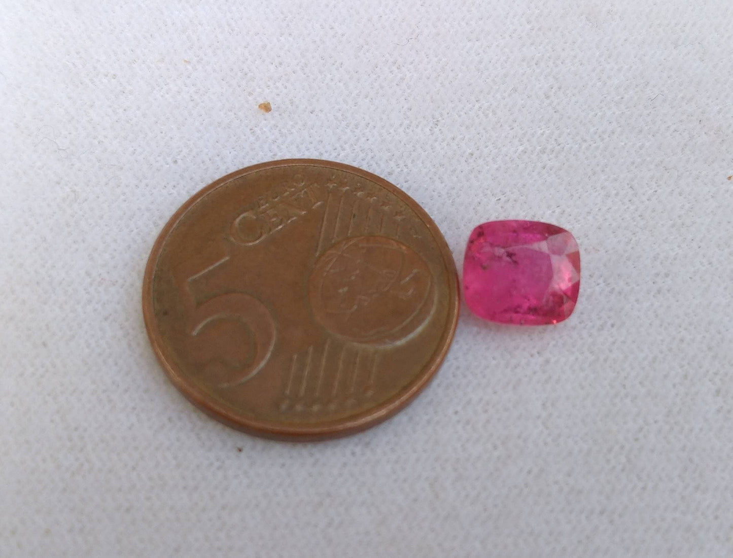 ARSAA GEMS AND MINERALSNatural top quality beautiful 2.5 carats SI clarity faceted radiant shape rubellite Tourmaline gem - Premium from ARSAA GEMS AND MINERALS - Just $25.00! Shop now at ARSAA GEMS AND MINERALS