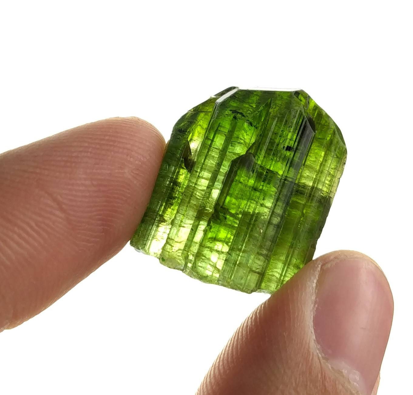 ARSAA GEMS AND MINERALSGreen terminated tourmaline crystal 10.2 grams weight from Africa - Premium from ARSAA GEMS AND MINERALS - Just $200.00! Shop now at ARSAA GEMS AND MINERALS