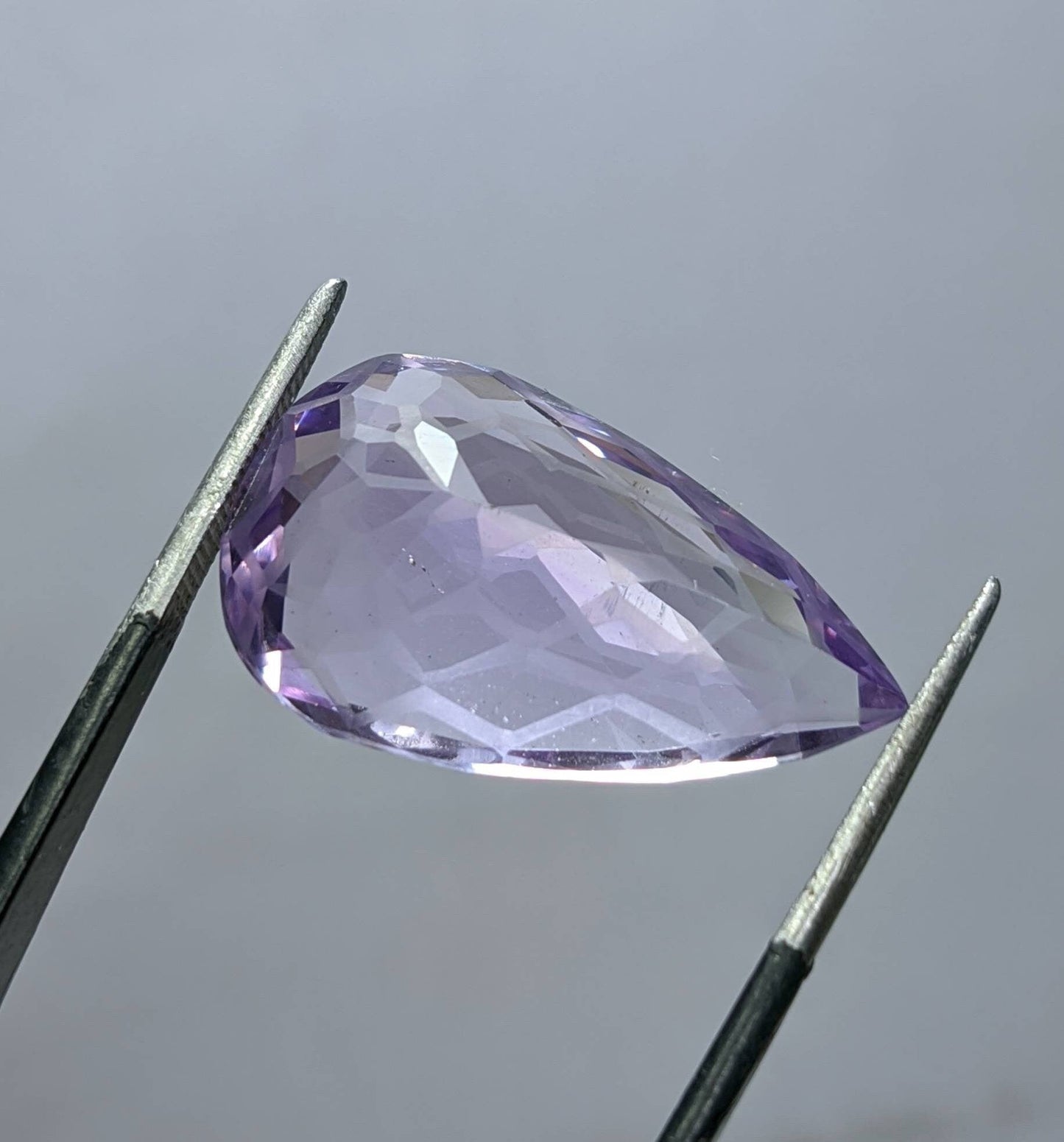 ARSAA GEMS AND MINERALSNatural fine quality beautiful 15 carats light purple color clear faceted amethyst gem - Premium from ARSAA GEMS AND MINERALS - Just $15.00! Shop now at ARSAA GEMS AND MINERALS