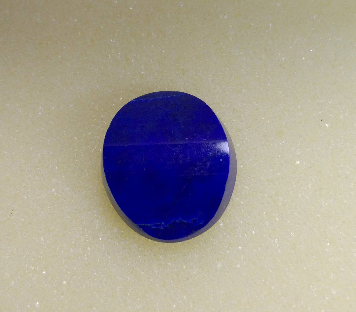 ARSAA GEMS AND MINERALSNatural fine quality beautiful oval shape lapis lazuli cabochon - Premium from ARSAA GEMS AND MINERALS - Just $15.00! Shop now at ARSAA GEMS AND MINERALS