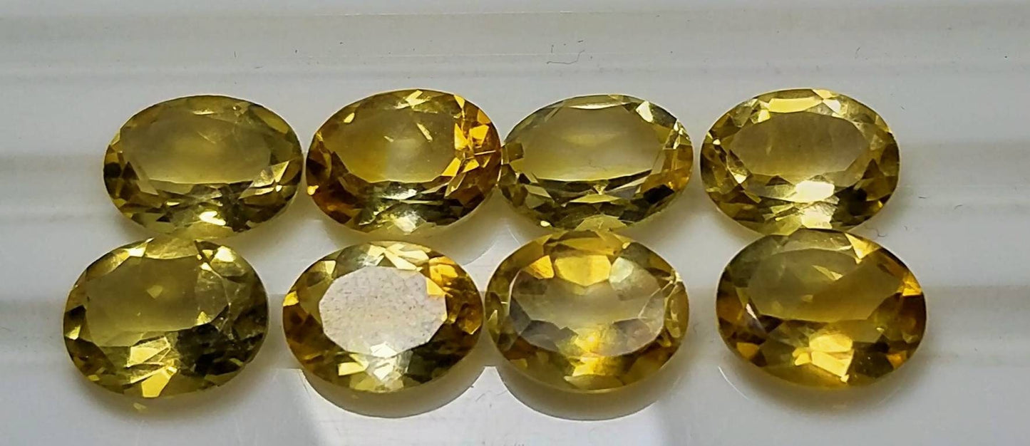 ARSAA GEMS AND MINERALSNatural good quality calibrated ring sizes faceted citrine gems - Premium from ARSAA GEMS AND MINERALS - Just $50.00! Shop now at ARSAA GEMS AND MINERALS